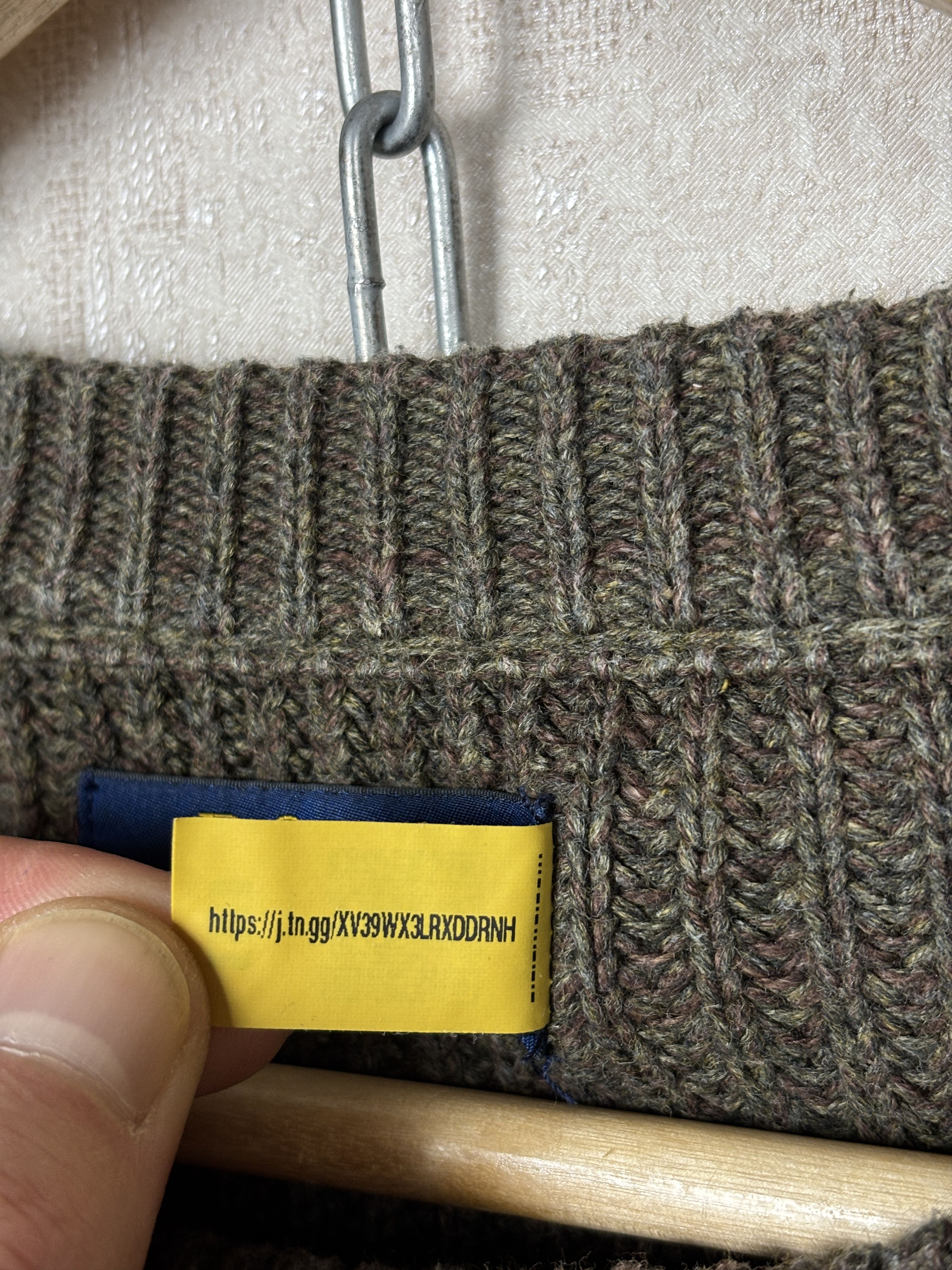 Polo Ralph Lauren Polo Ralph Lauren Crew Neck Fisherman Sweater Olive Size US M / EU 48-50 / 2 - 6 Thumbnail
