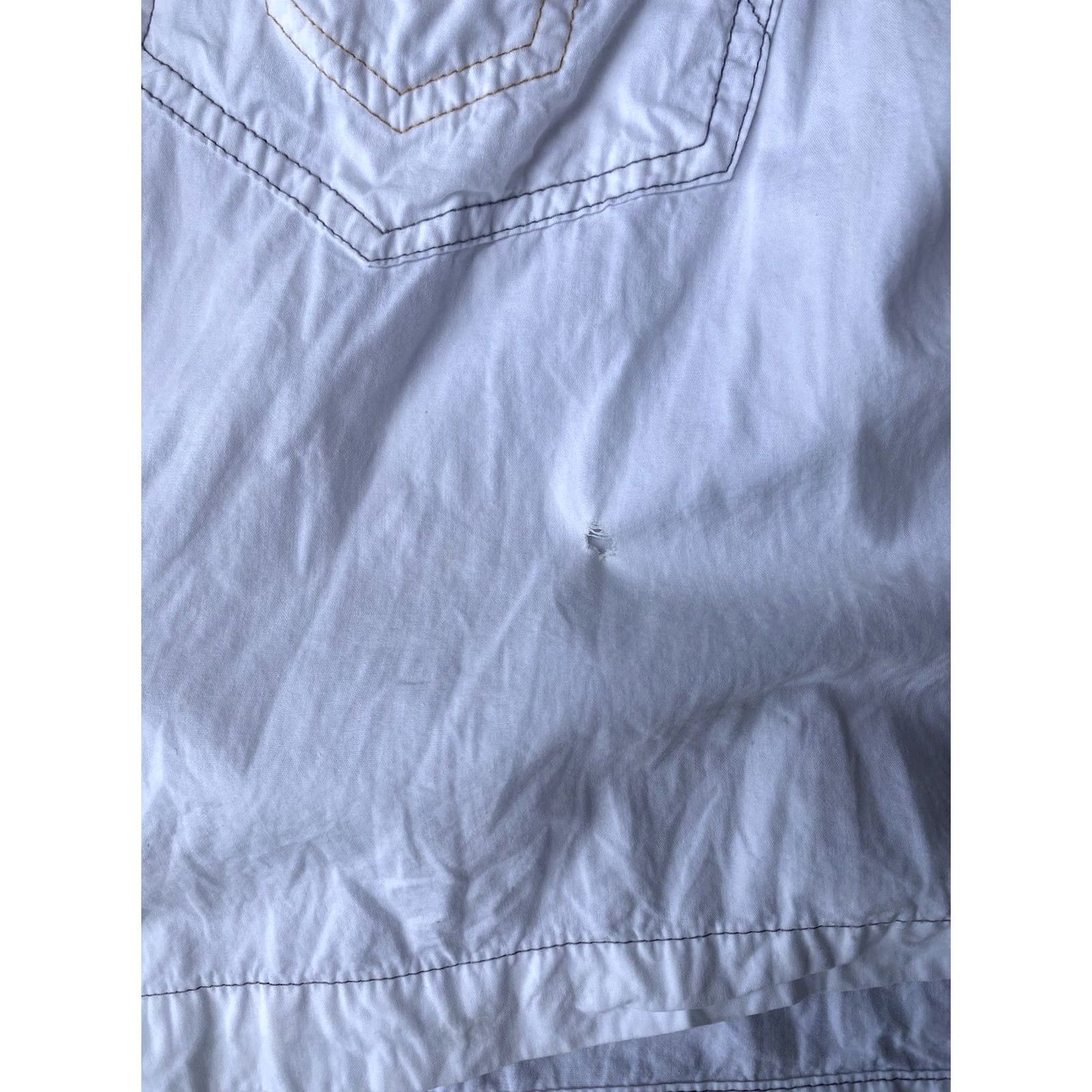 Phat Farm VINTAGE Phat Farm Button Up Shirt Large White Ye2K Hip Hop Grunge Shirt Size US L / EU 52-54 / 3 - 7 Thumbnail