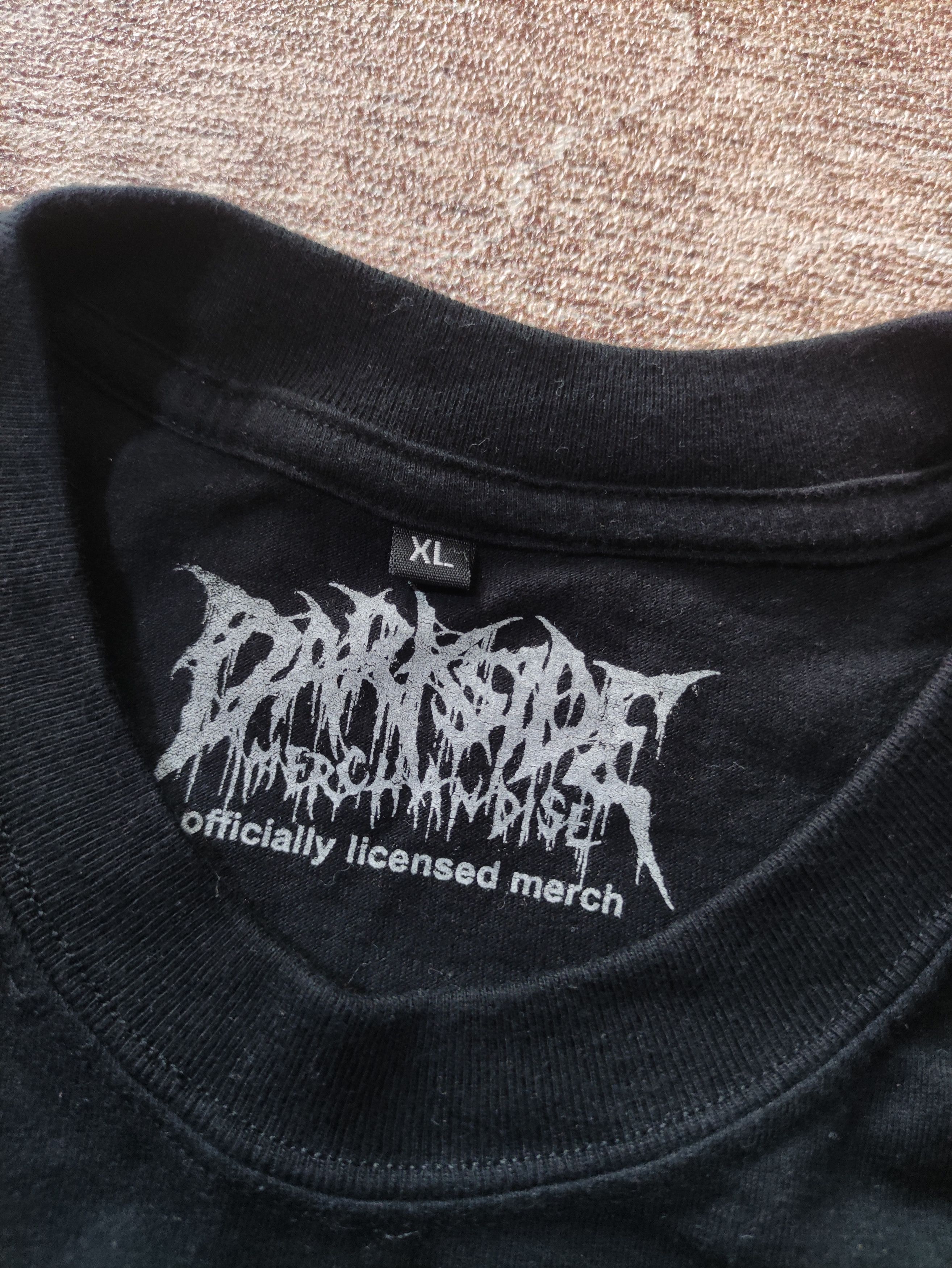Band Tees BOSEDEATH IMPALED FROM THE LEFT COVER ALBUM 2014 Size US XL / EU 56 / 4 - 6 Thumbnail