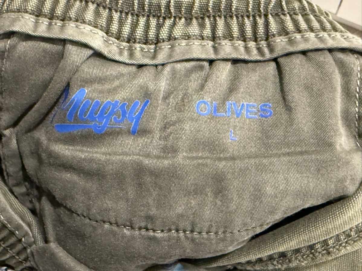 Other Mugsy Jeans Olive CARTERS Canvas Easy Shorts 8" Inseam Large Size US 36 / EU 52 - 4 Thumbnail