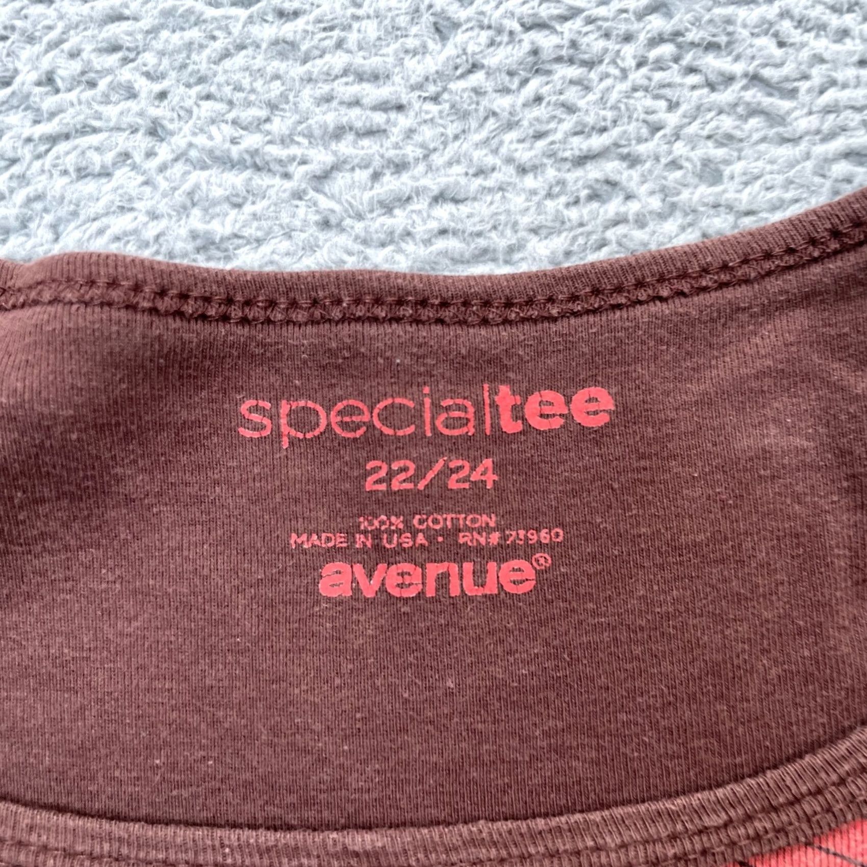 Avenue VINTAGE Specialtee Avenue Shirt Womens 2X Brown Floral Cotton y2k 90s AOP Streetwear Size XXL / US 16-18 / IT 52-54 - 3 Thumbnail