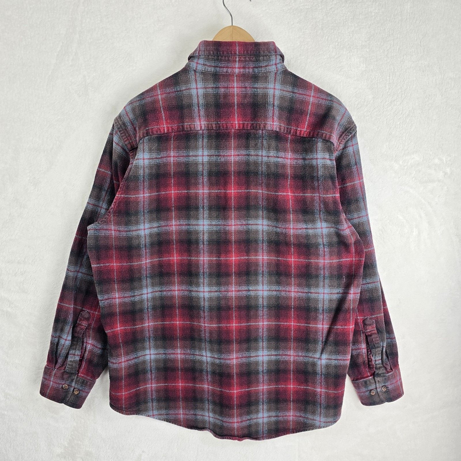 Pendleton Pendleton Mason Button Down Red Plaid Long Sleeve Shirt XL Size US XL / EU 56 / 4 - 8 Thumbnail