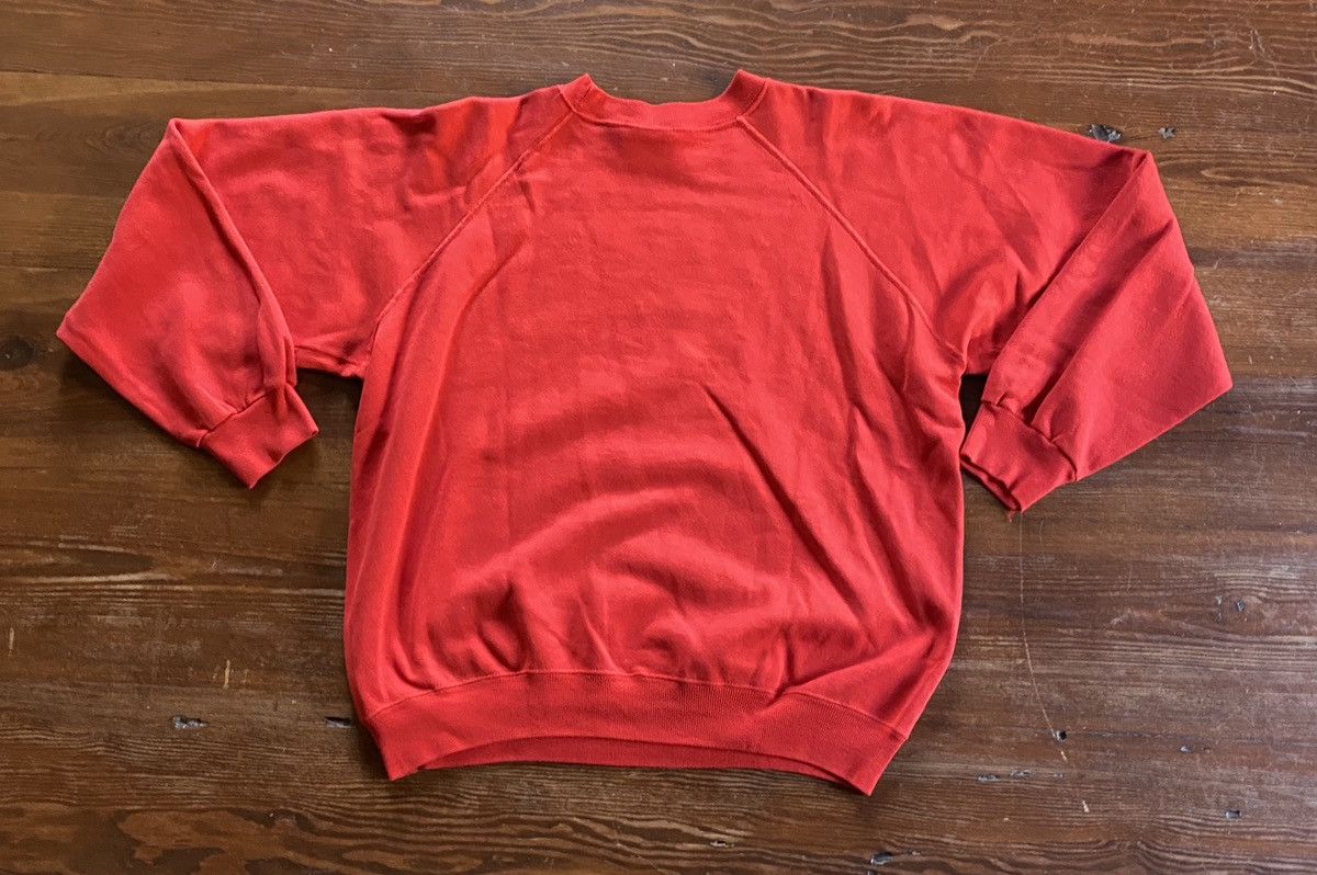 Hanes Vintage 80’s Baltimore Sailboats Raglan Crewneck Sweatshirt Size US M / EU 48-50 / 2 - 11 Thumbnail