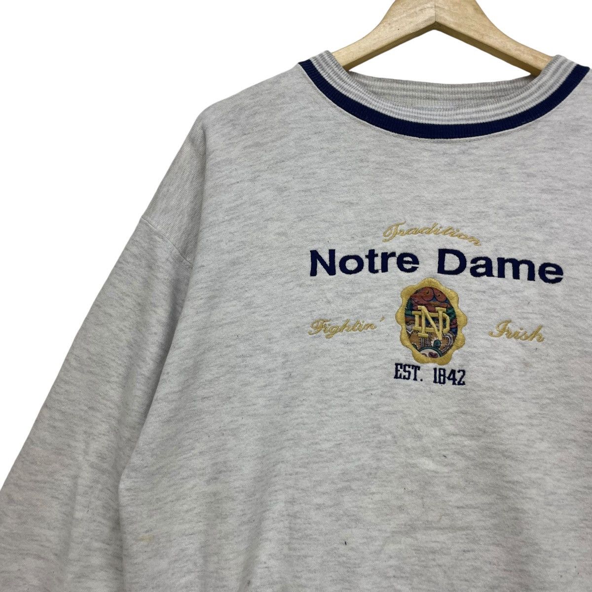 Japanese Brand × Vintage Vintage 90s Sweatshirt Pullover Jacket Size US L / EU 52-54 / 3 - 3 Thumbnail