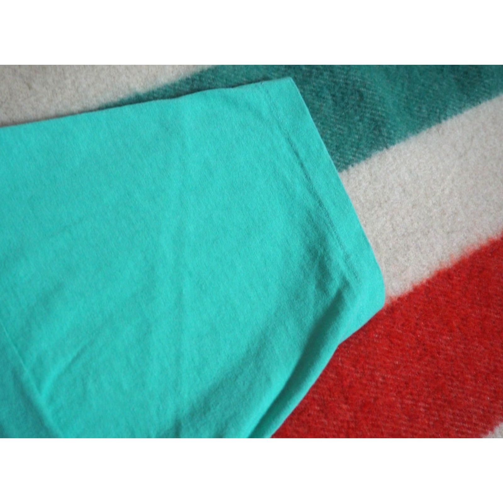 Vintage VTG 80s Oneita Cadillac Praeton USA Faded Teal Car Show Pocket Tee T-Shirt Men L Size US L / EU 52-54 / 3 - 6 Thumbnail
