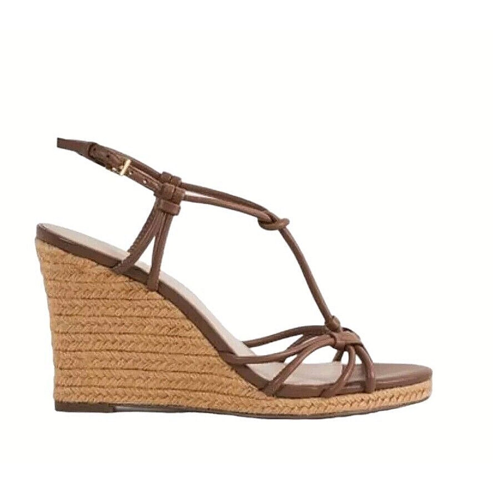 Reiss Reiss Isabella-Knot Wedge Leather Strappy Women Shoes Size US 9.5 / IT 39.5 - 2 Thumbnail