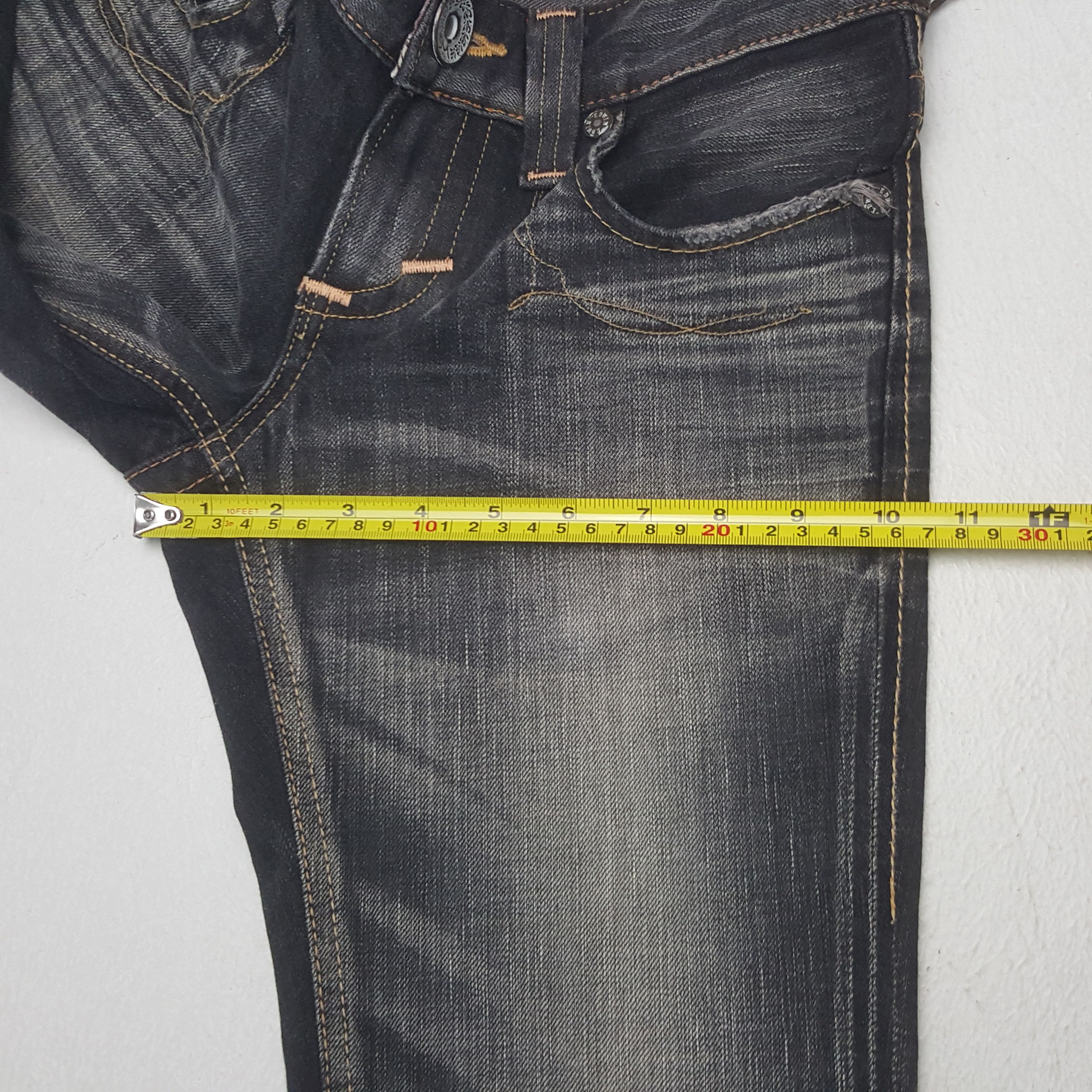 Edwin Vintage Edwin Japanese Black Denim Jeans Size 28" / US 6 / IT 42 - 9 Thumbnail