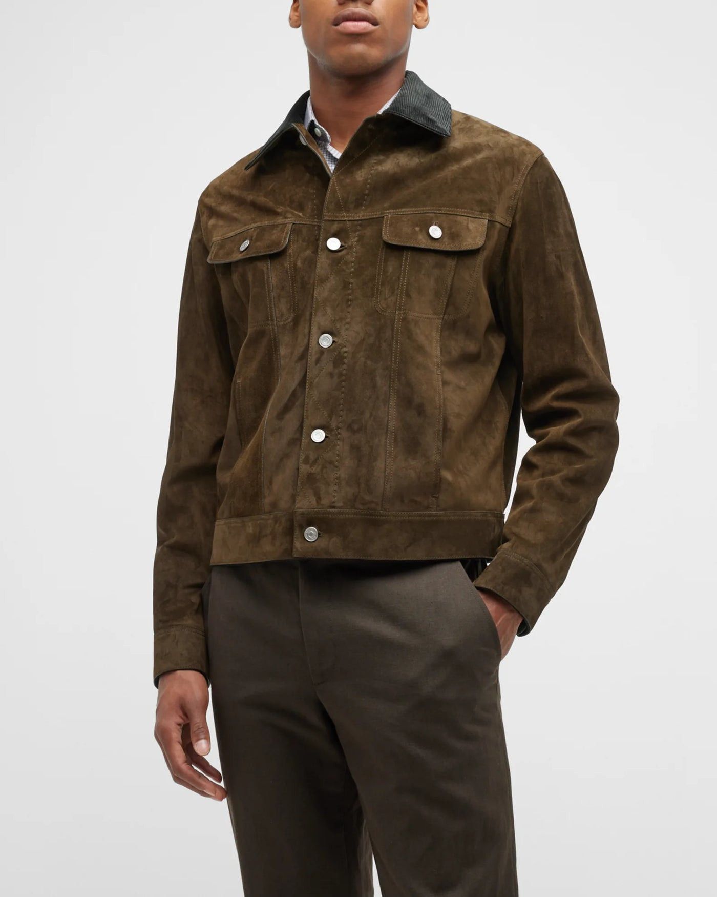 Berluti A Menswear Grail: Rare Colorway $6,450 w/tax Suede Trucker Size US L / EU 52-54 / 3 - 7 Thumbnail
