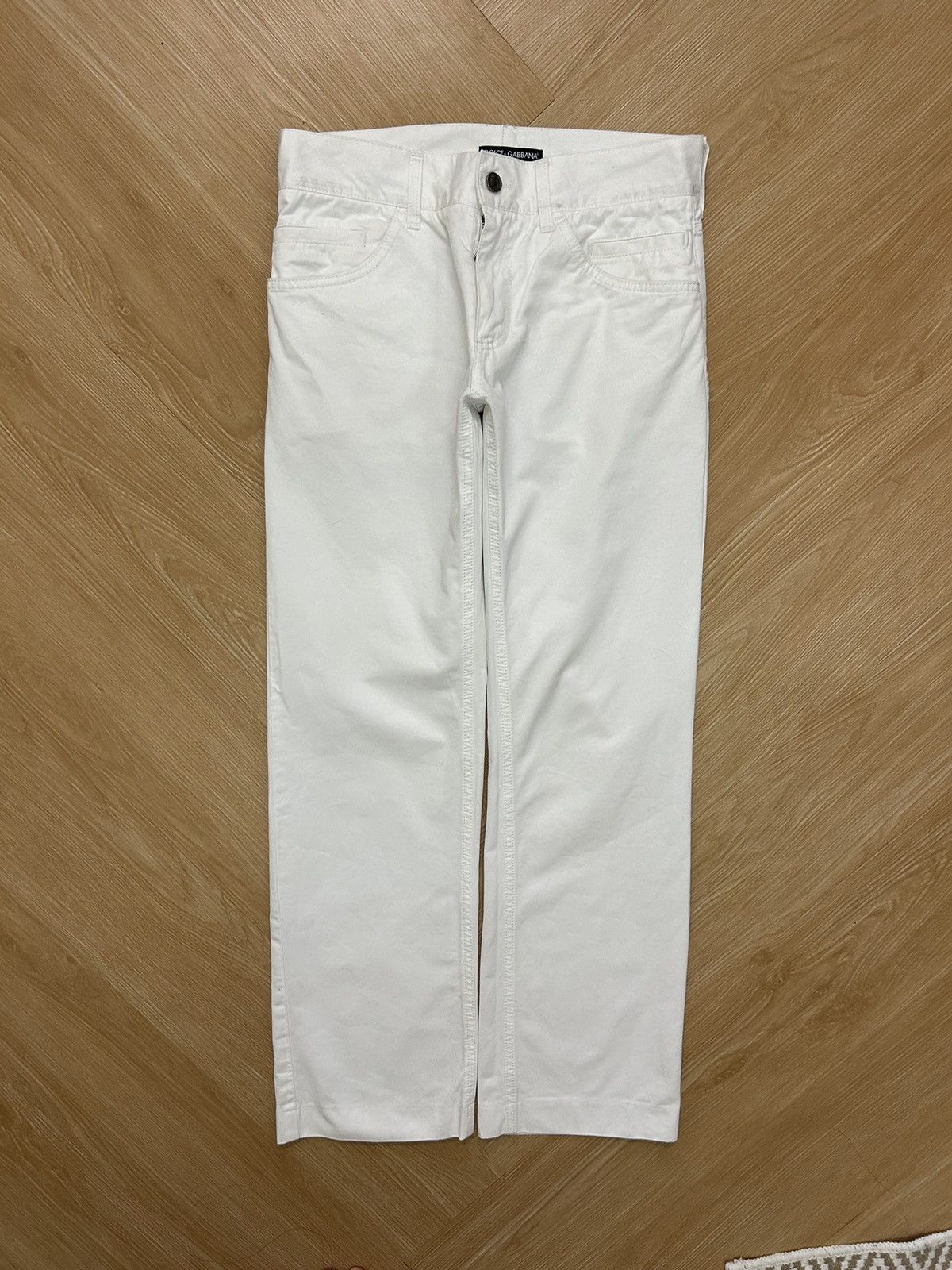 Dolce & Gabbana Dolce & Gabbana white jeans Size US 32 / EU 48 - 3 Thumbnail