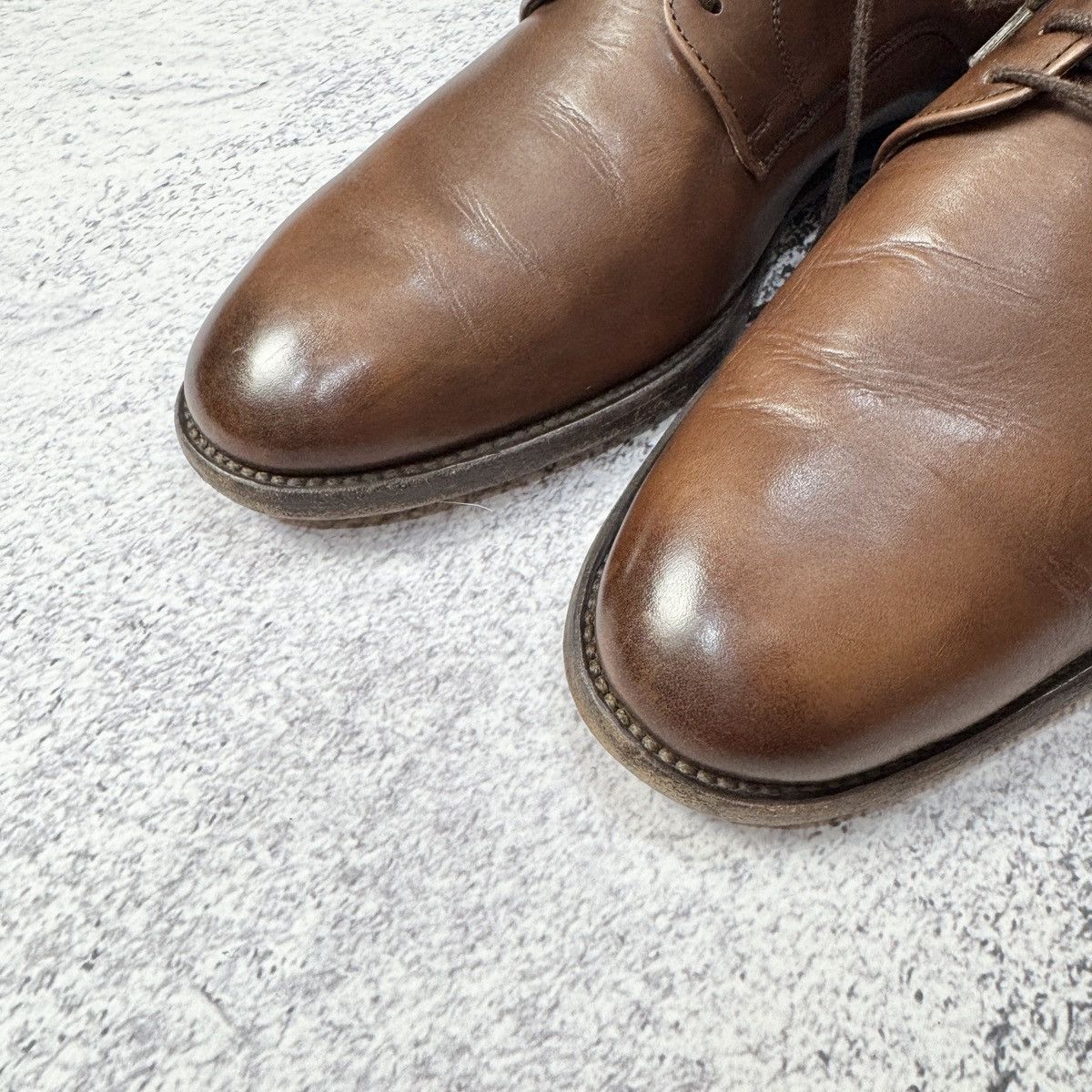 Designer Shoepassion Handmade Welted Brown Derbies US8.5 UK7.5 EU41 Size US 8.5 / EU 41-42 - 9 Thumbnail