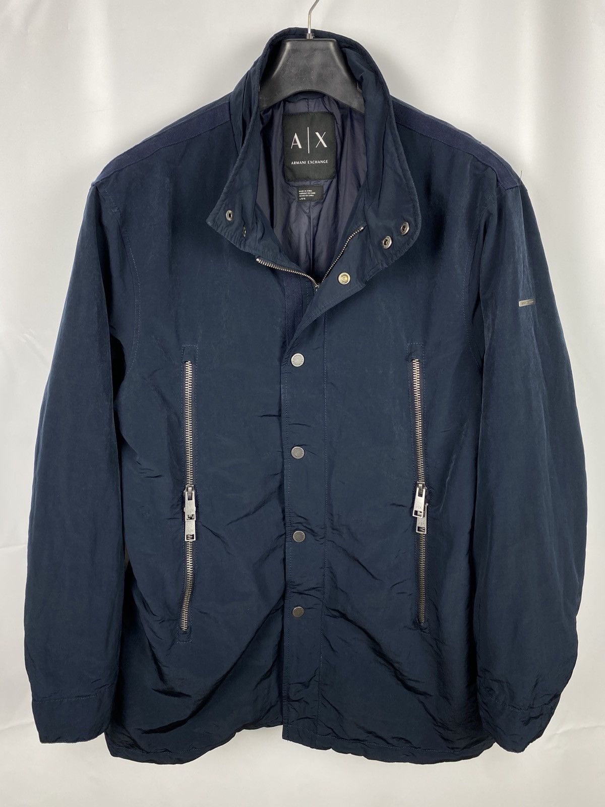 Armani Exchange Armani Exchange Shimmer Parka Men Double-Zippers size L Size US L / EU 52-54 / 3 - 1 Thumbnail