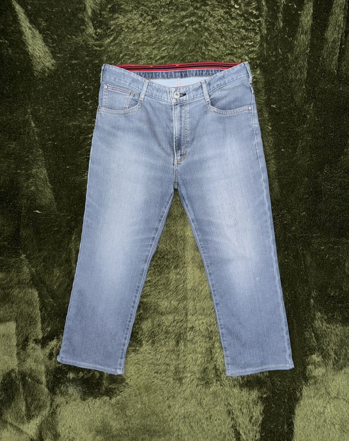 Edwin [XL] EDWIN Jersey Vintage-Washed Pants – Indigo Size US 36 / EU 52 - 1 Thumbnail