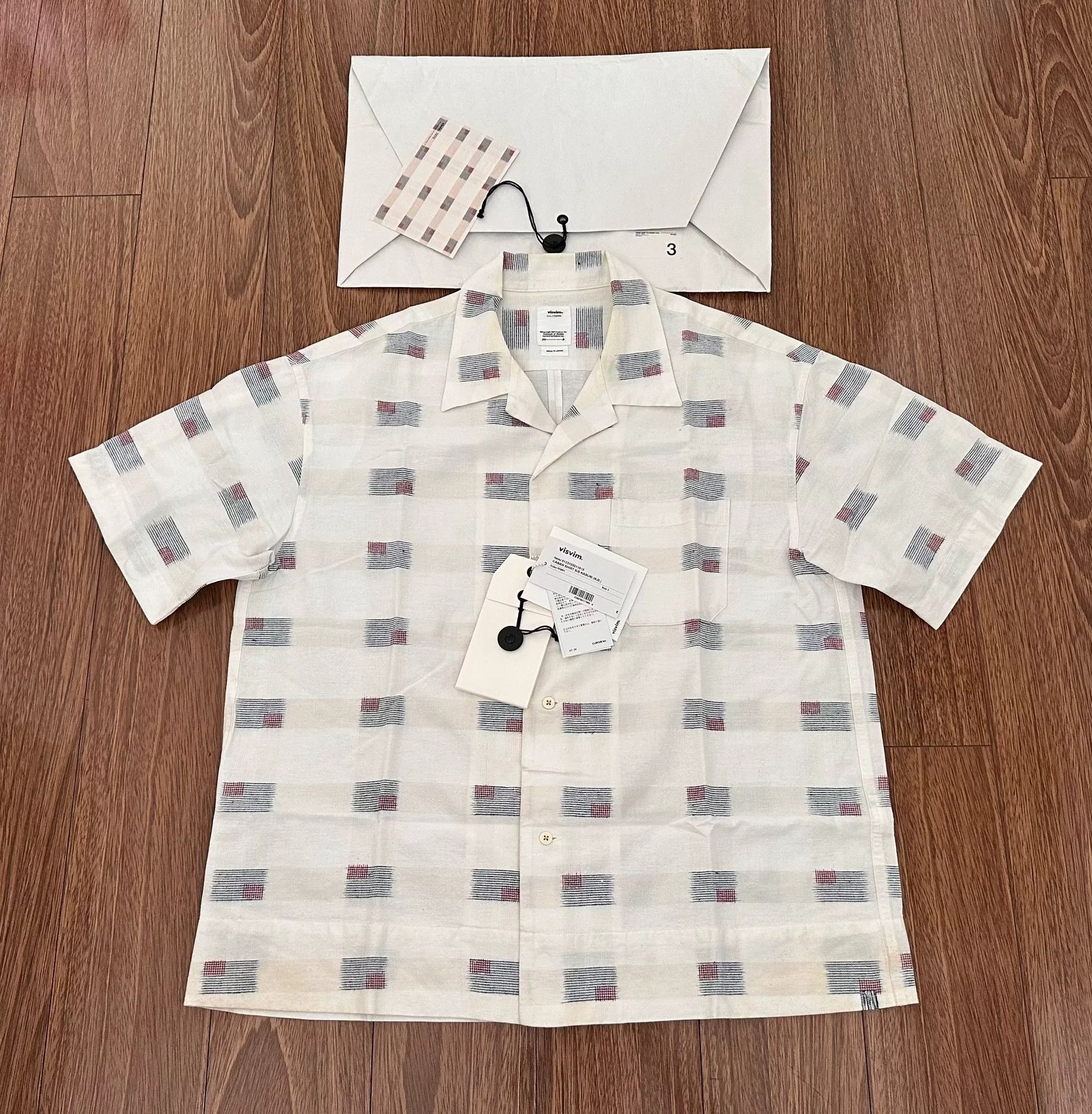 Visvim visvim caban short sleeve shirt kasuri Size US S / EU 44-46 / 1 - 1 Thumbnail