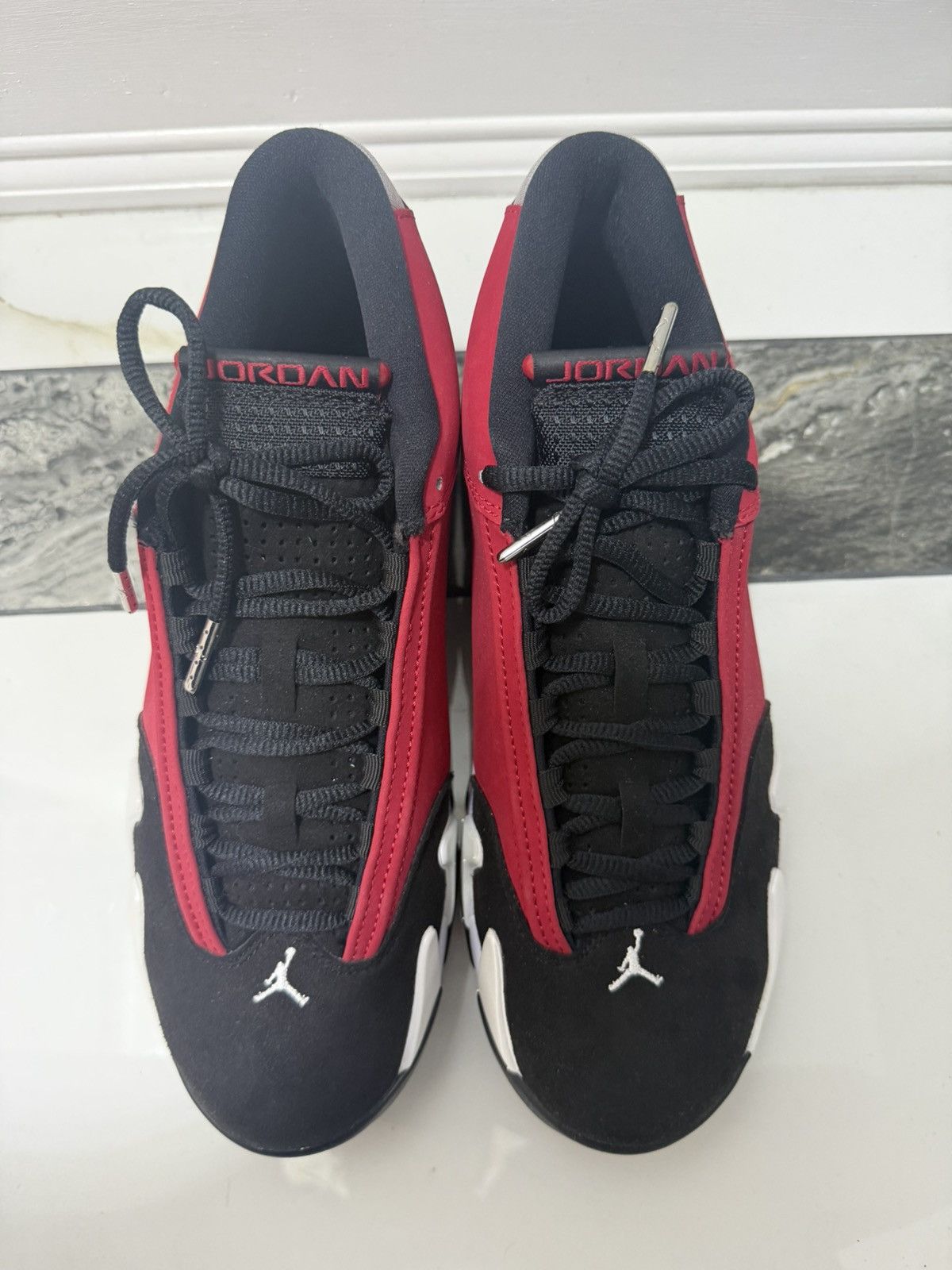 Jordan Brand Air Jordan 14 Retro Gym Red Toro Size 8 Brand New w/ Box Size US 8 / EU 41 - 4 Thumbnail