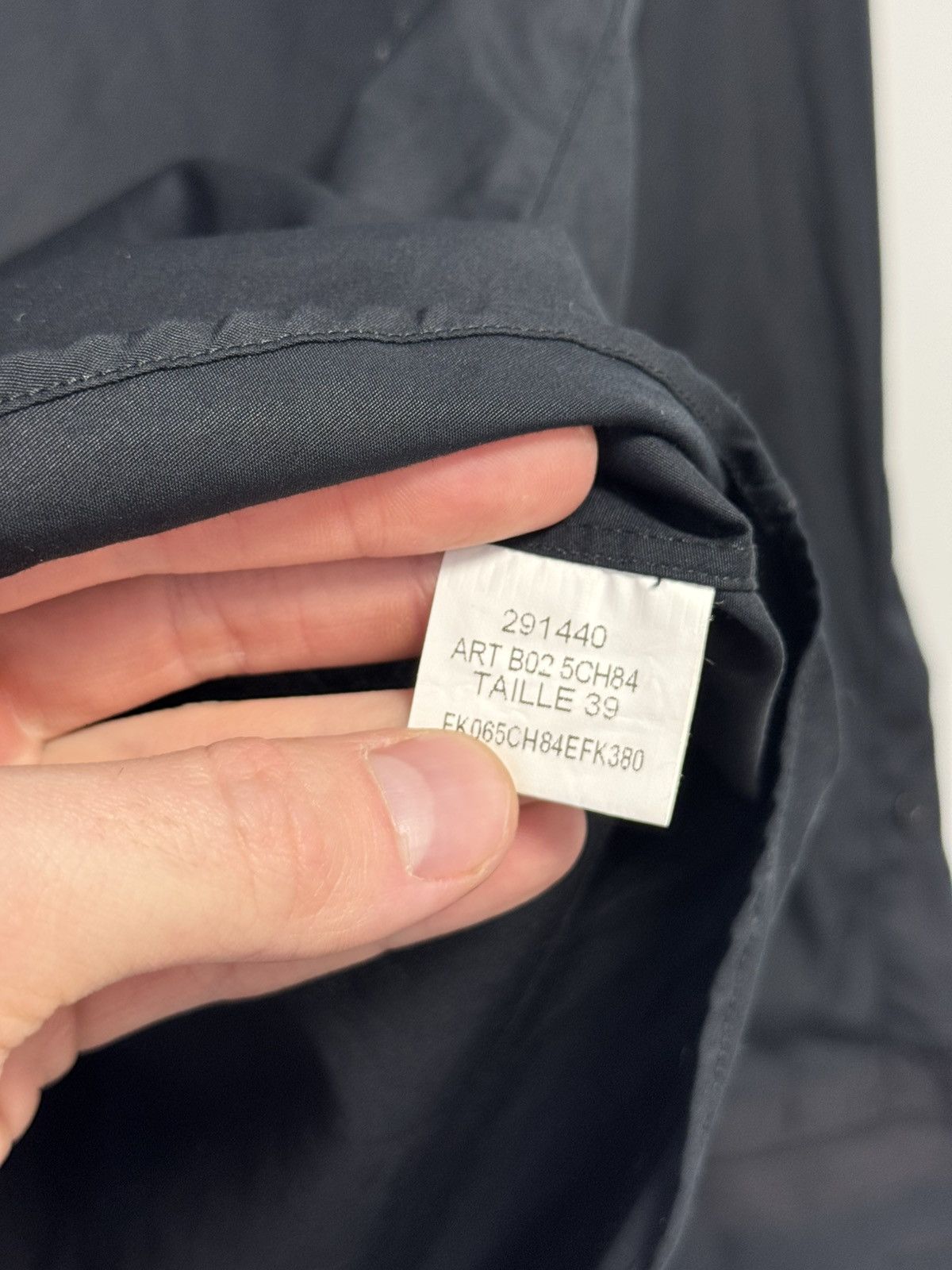 Kenzo Kenzo Button Up Shirt Luxury Style Black size 39 15 1/4 Size US M / EU 48-50 / 2 - 10 Thumbnail