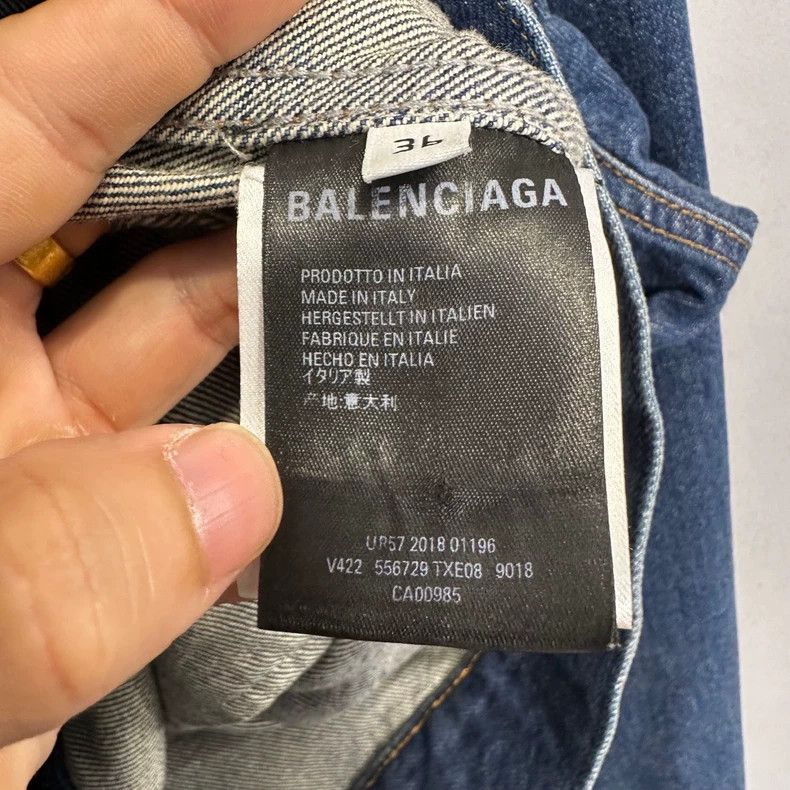 Balenciaga Balenciaga size 36 Earth Denim Jacket Size M / US 6-8 / IT 42-44 - 4 Thumbnail