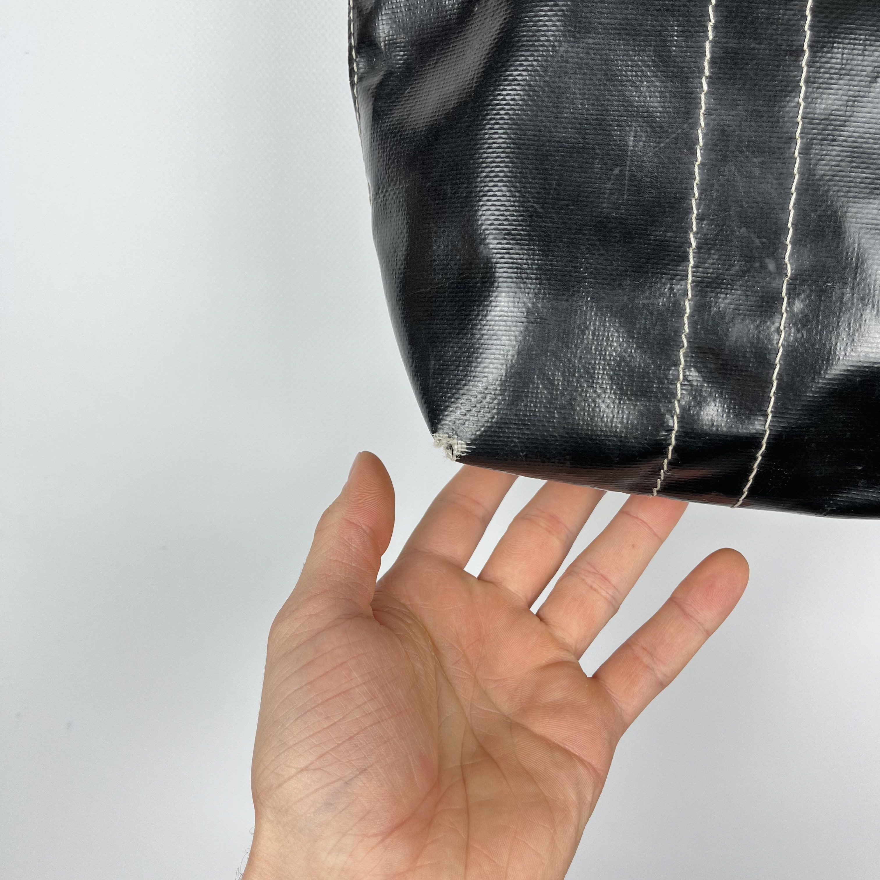Freitag Freitag Recycled Shoulder Black Tote Bag Size ONE SIZE - 14 Thumbnail