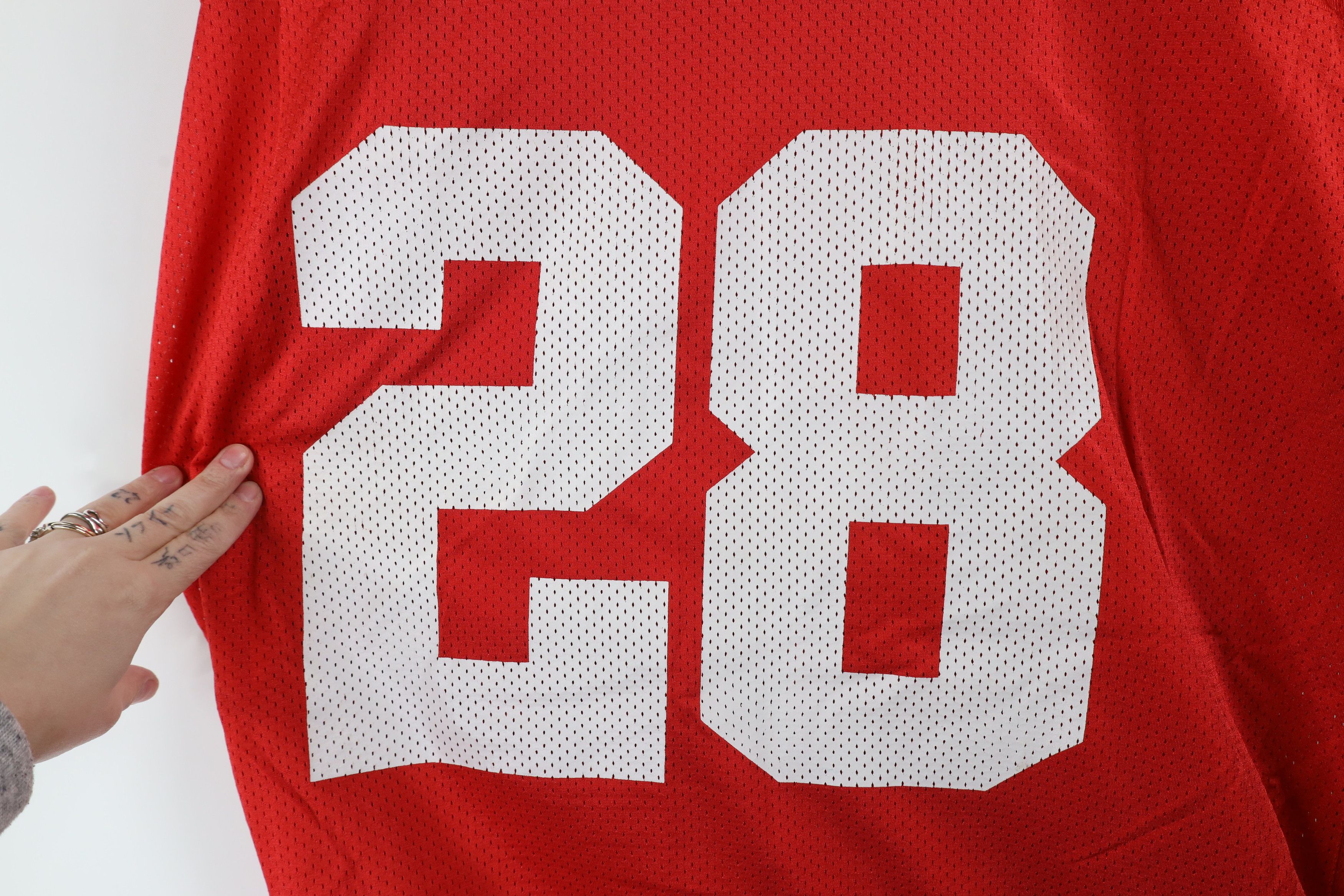 Adidas × Vintage Vintage Adidas Ohio State University Football Jersey Red #28 Size US XL / EU 56 / 4 - 13 Thumbnail
