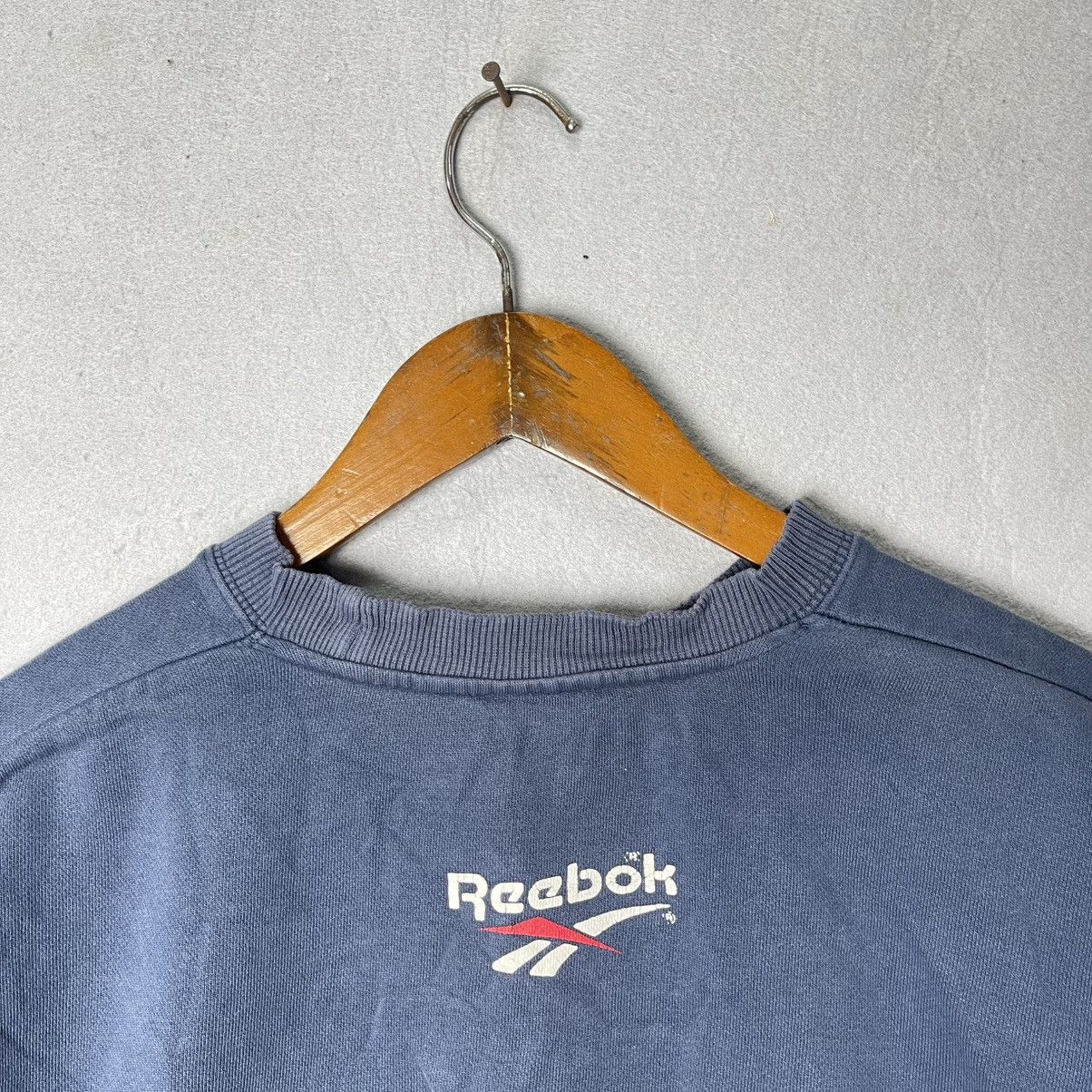 Reebok Vintage Reebok Big Logo Crewneck Sweatshirt Size US M / EU 48-50 / 2 - 8 Thumbnail