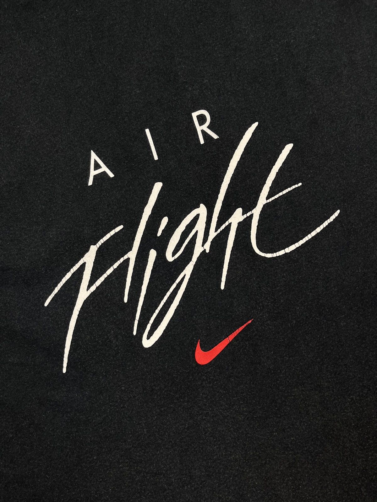 Other Vintage 00s Nike Air Flight 89 center swoosh sleeveless tee Size US L / EU 52-54 / 3 - 8 Thumbnail