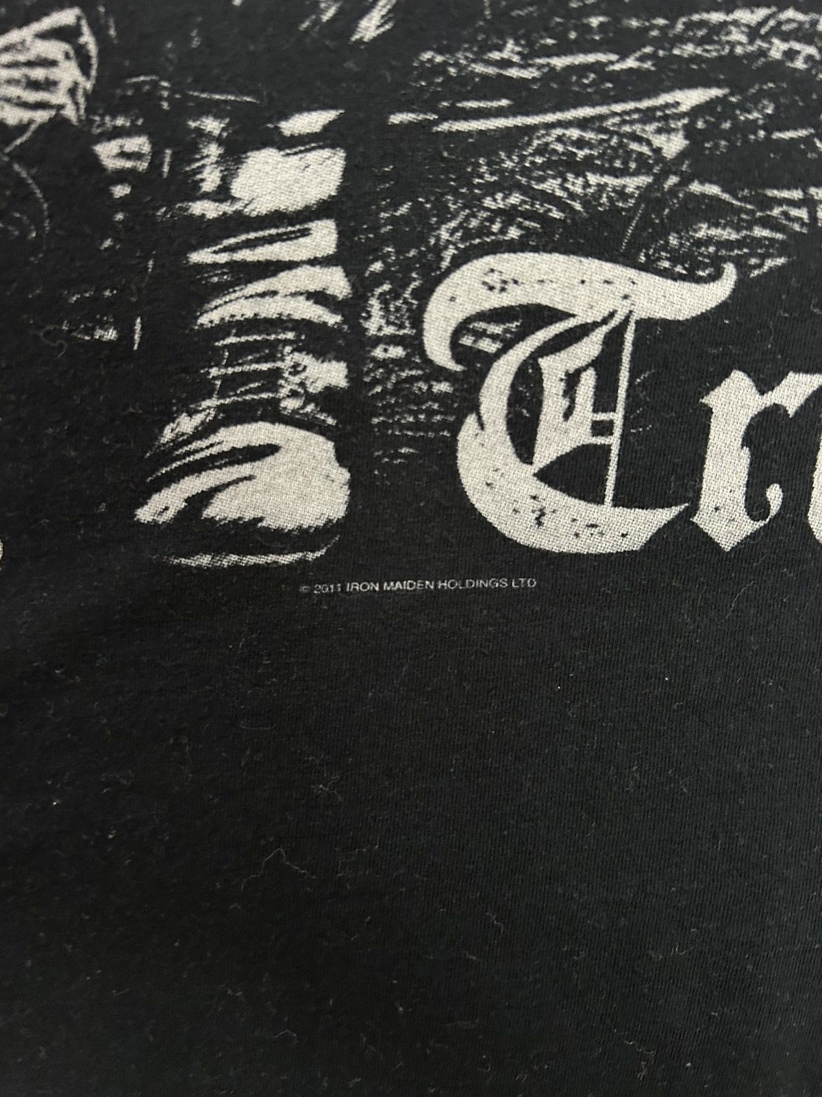Band Tees × Iron Maiden Vintage 2011 Iron Maiden The Trooper England Tour T-Shirt Size US XL / EU 56 / 4 - 9 Thumbnail