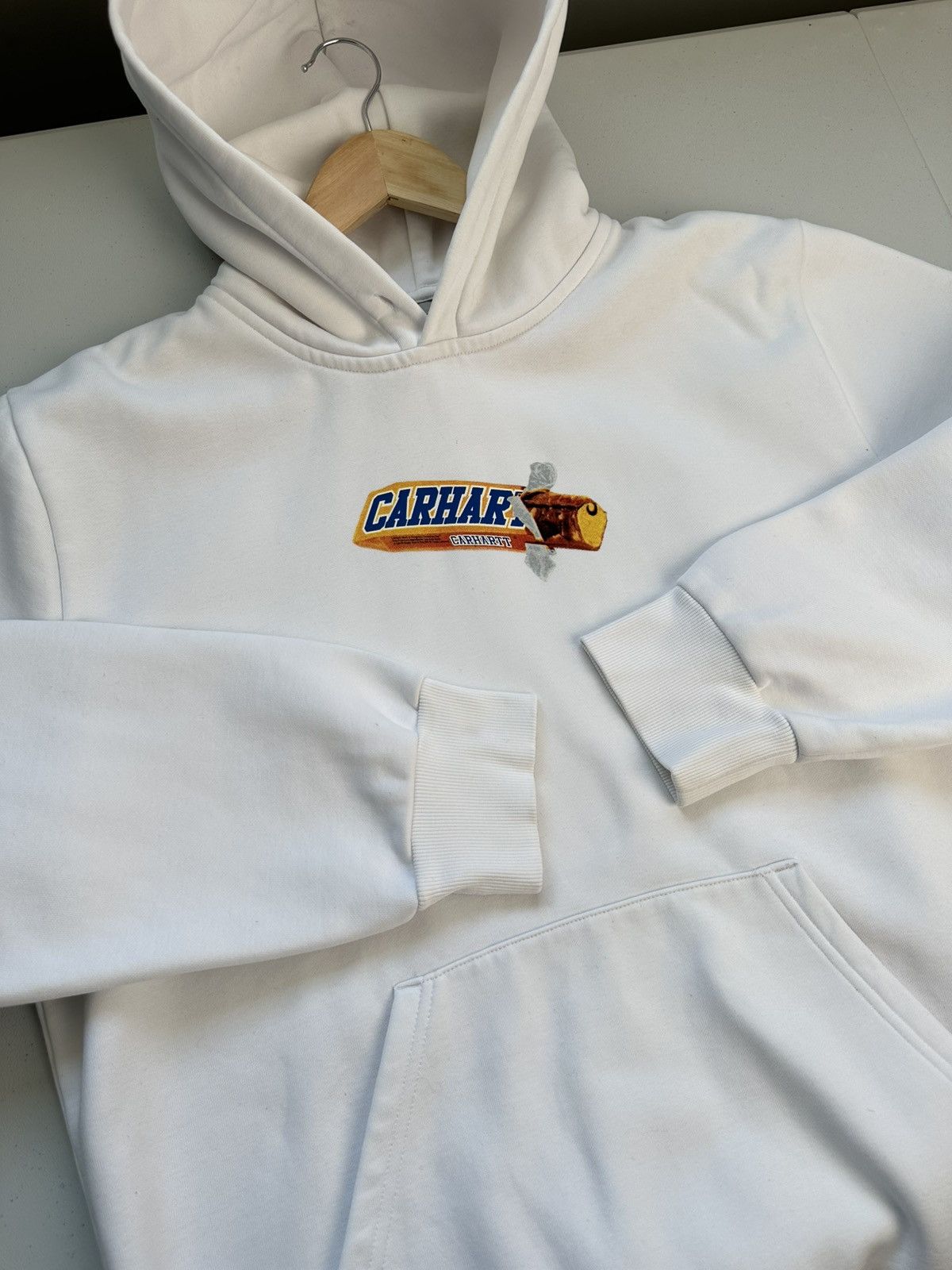Carhartt Vintage Y2k Carhartt Snickers Logo Hoodied Oversized Size US M / EU 48-50 / 2 - 7 Thumbnail