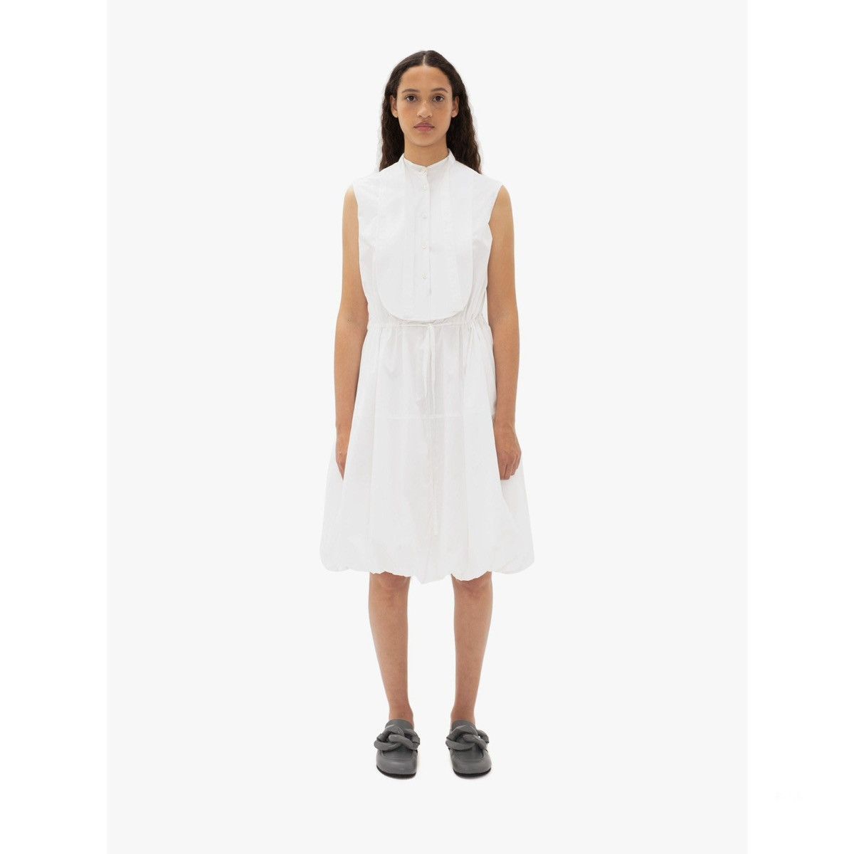 JW Anderson J.W. Anderson - Tuxedo Bubble Shirt Dress Size XS / US 0-2 / IT 36-38 - 2 Thumbnail