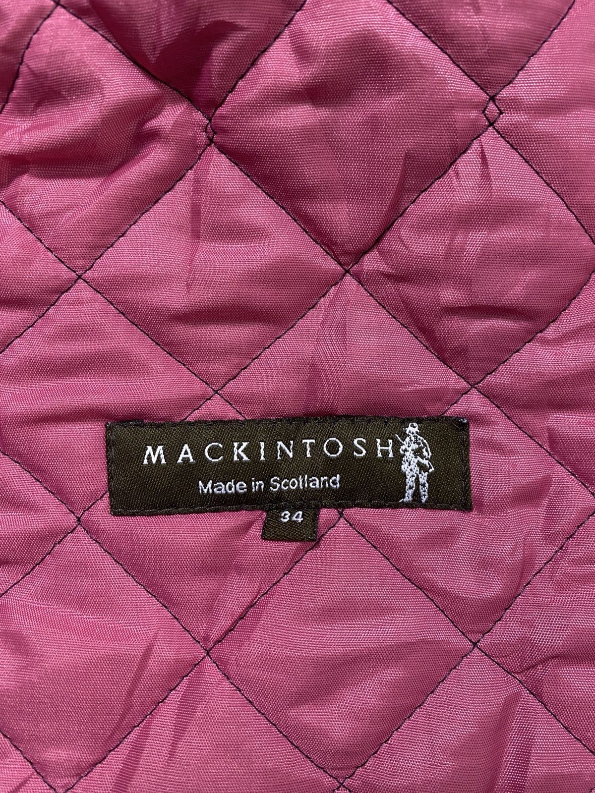 Mackintosh Rare Mackintosh Scotland Quilted Wool Jacket Size XXS / US 00 / IT 34 - 13 Thumbnail