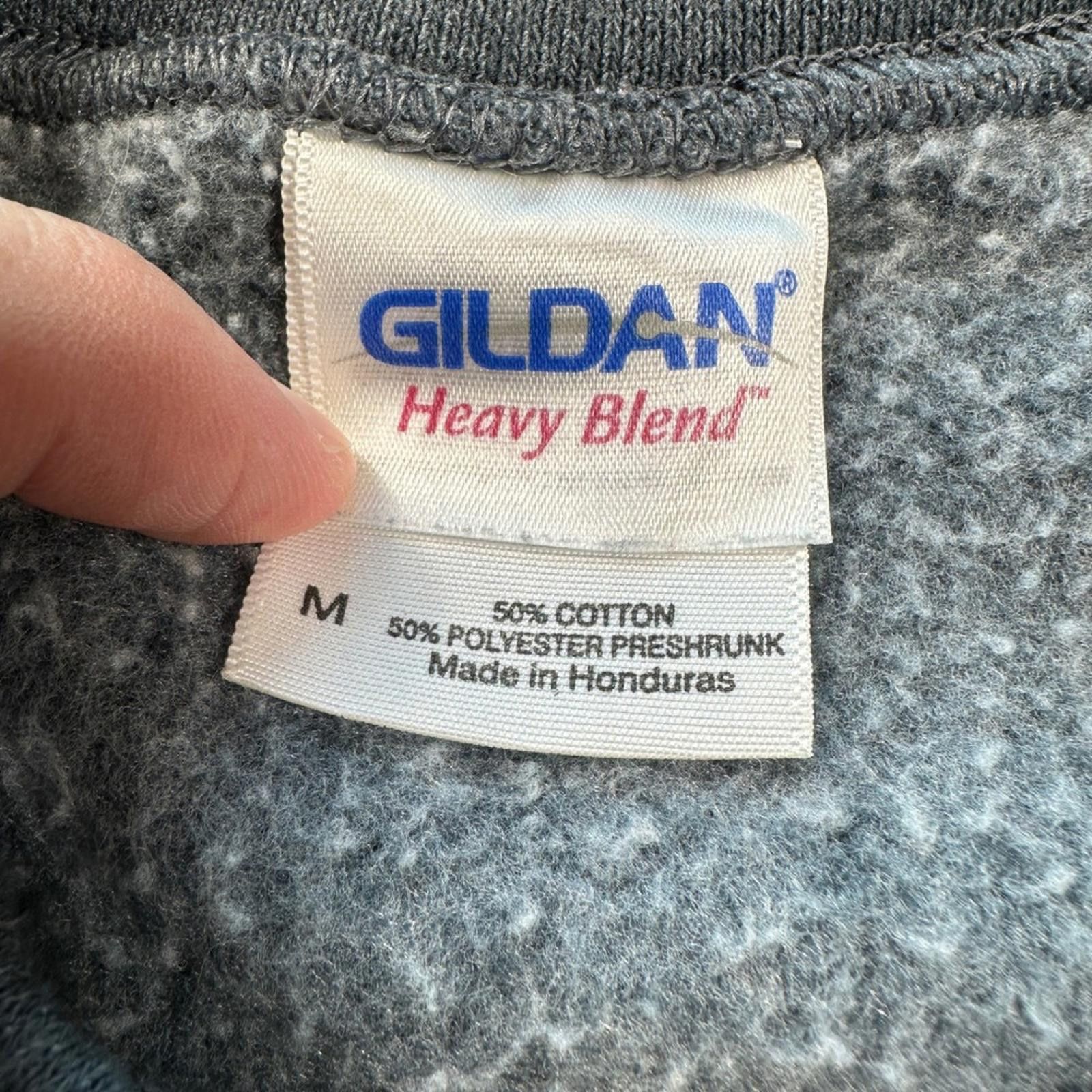 Gildan Stanford Sweatshirt Cardinal Men's Medium Gray Crewneck Size US M / EU 48-50 / 2 - 5 Thumbnail
