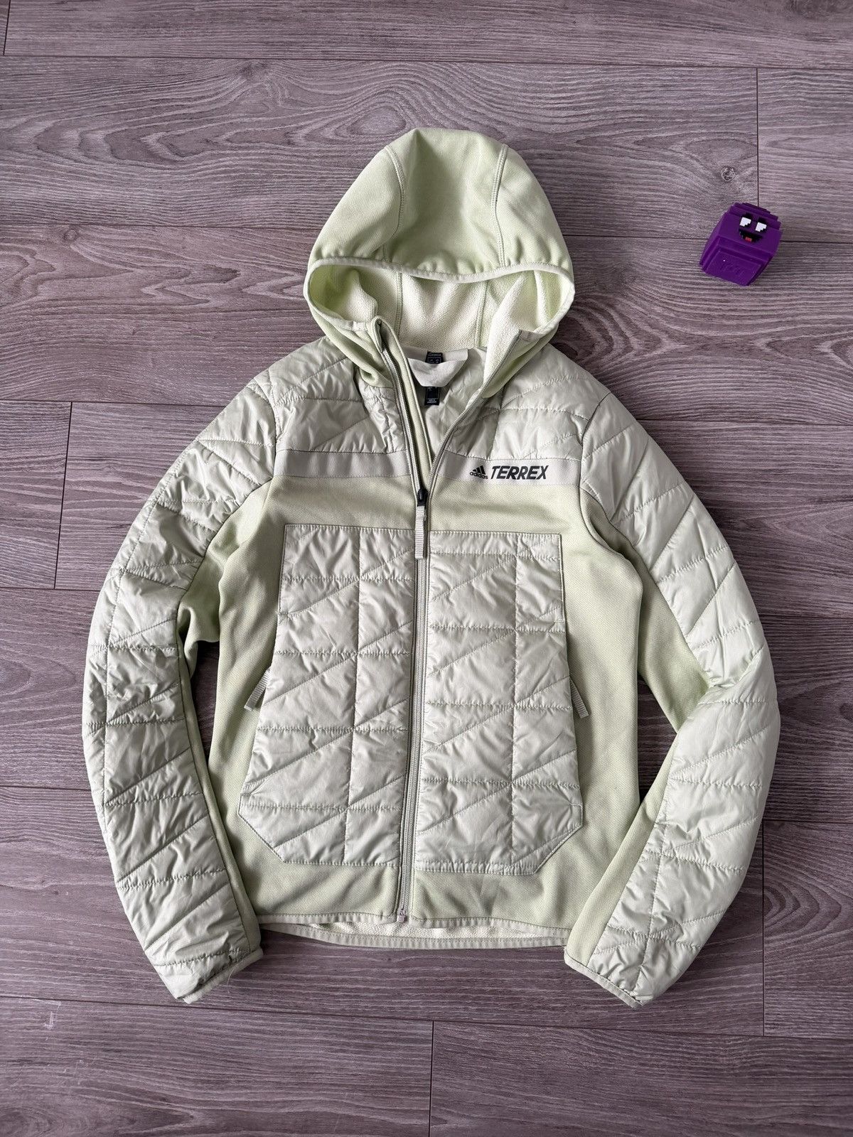 Adidas ‼️Adidas Terrex outdoor Waterproof SS21 Puffer Jacket ‼️ Size XS / US 0-2 / IT 36-38 - 1 Thumbnail