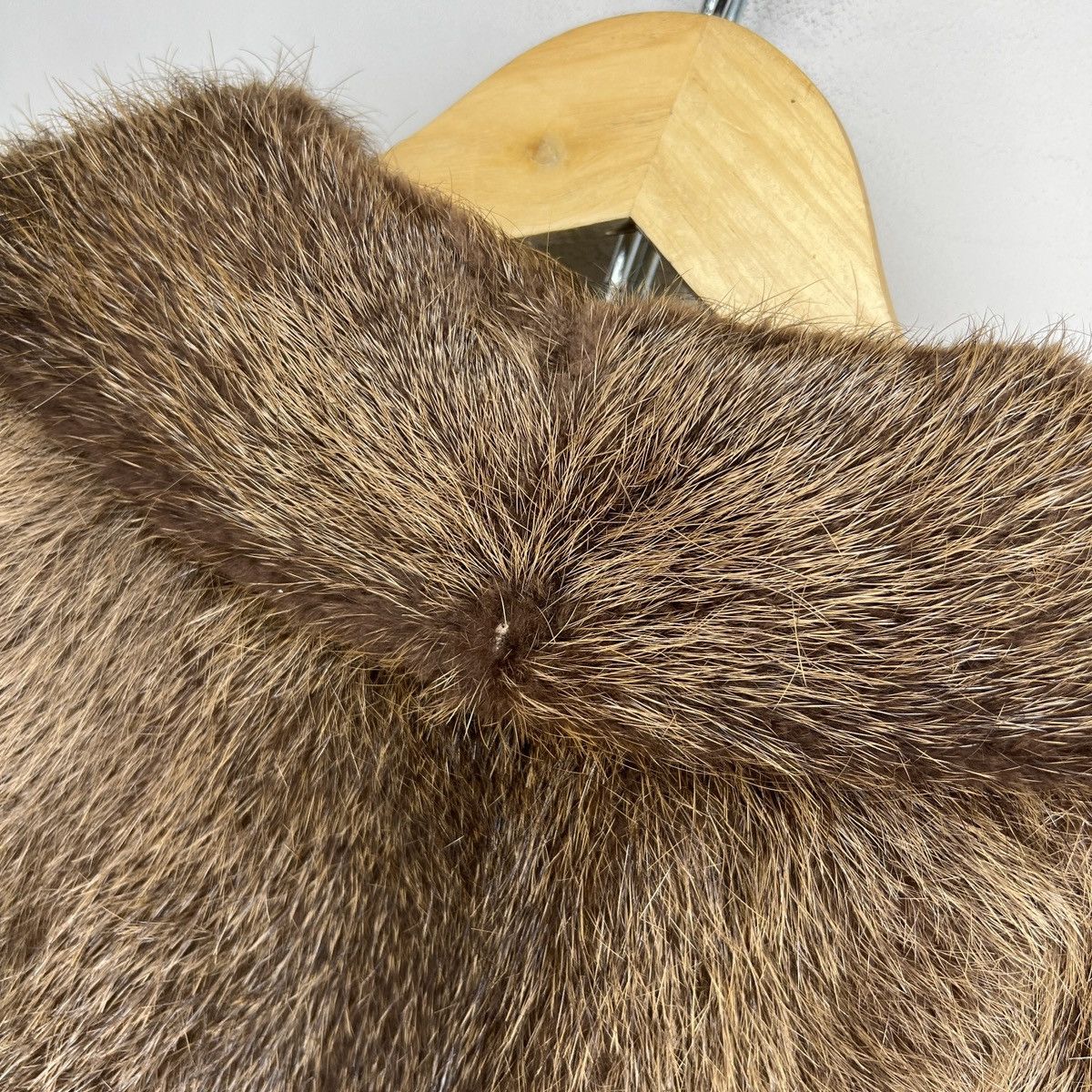 Vintage 90s Vintage Real Rabbit Fur Coat Jacket Heavy Opium Punk Y2K Size M / US 6-8 / IT 42-44 - 9 Thumbnail