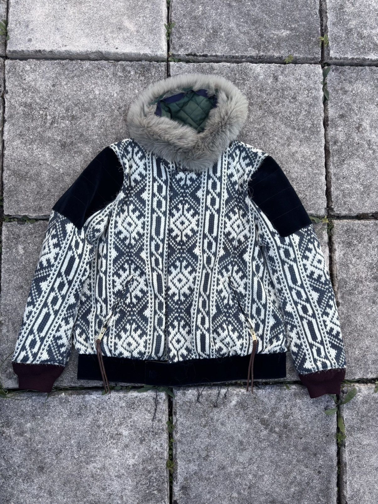 Undercover AW12 Psycho Color undercover fur bomber Size US S / EU 44-46 / 1 - 1 Thumbnail