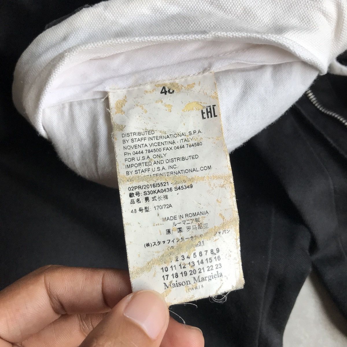 Maison Margiela Maison Margiela zip back pocket pant Size US 33 - 8 Thumbnail