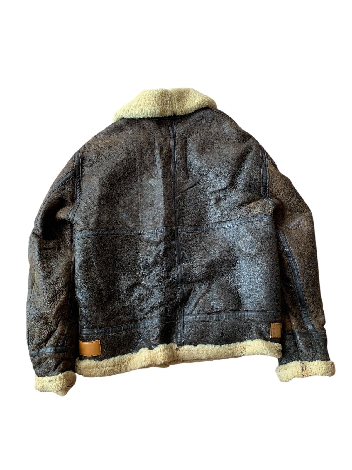 Avirex 🔥VTG KONVOY SHEEPSKIN COATS LEATHER TYPE B-3 Size US XL / EU 56 / 4 - 5 Thumbnail
