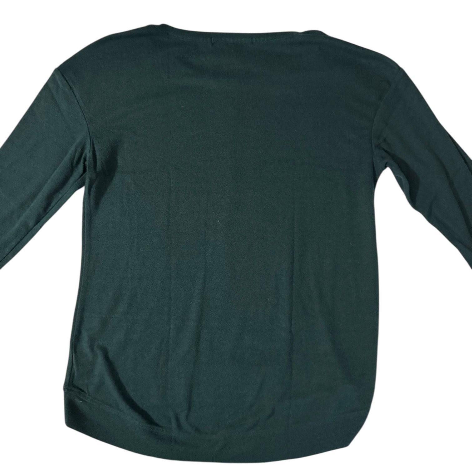 Other Vintage French Laundry Teal Pullover Faux Leather Cuff Size M / US 6-8 / IT 42-44 - 6 Thumbnail