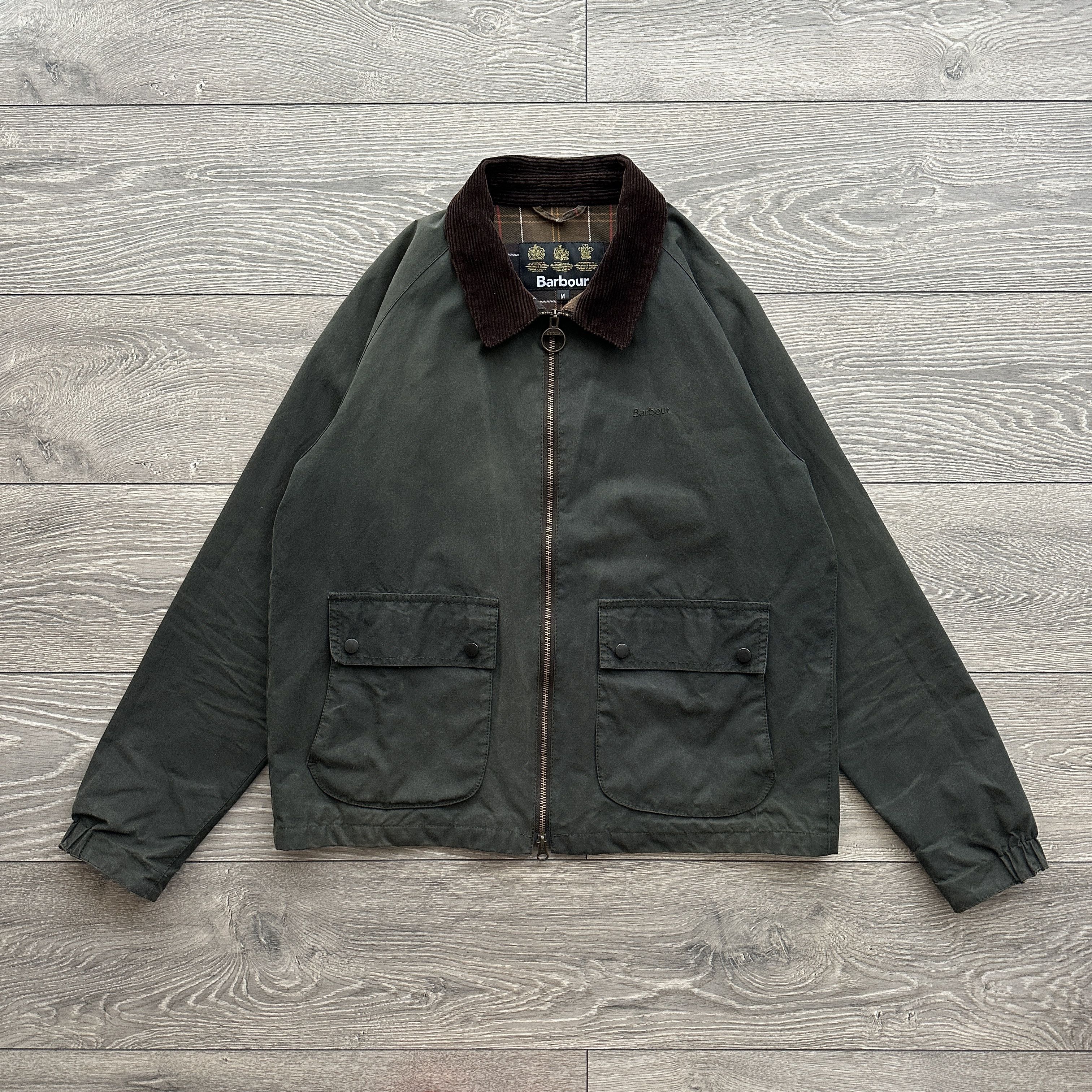 Barbour × Noah Noah x Barbour Dry Wax Bedale Jacket (Yellow, Size