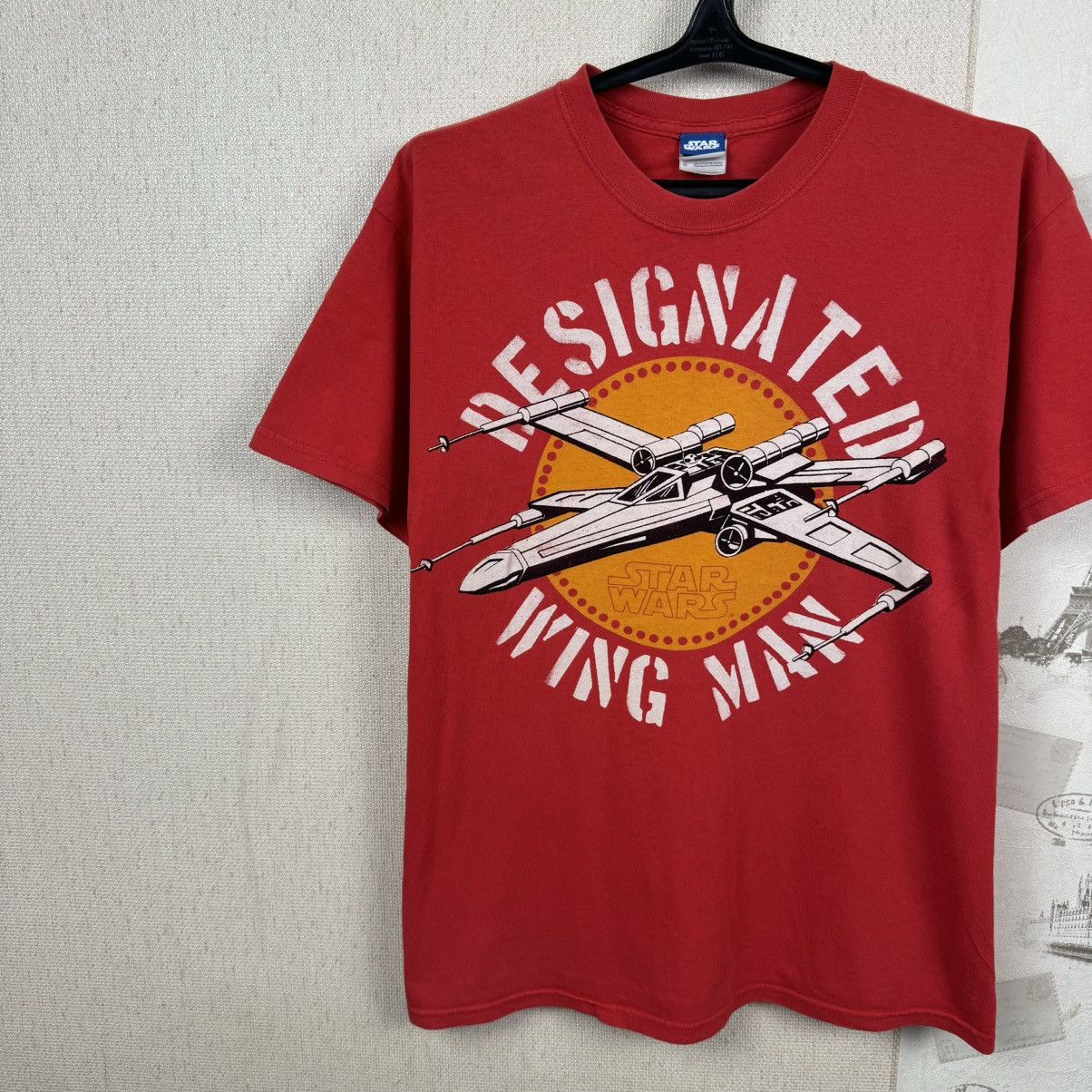 Star Wars Vintage Star Wars T shirt Resignated Wing Man X Wing Red L Size US L / EU 52-54 / 3 - 7 Thumbnail