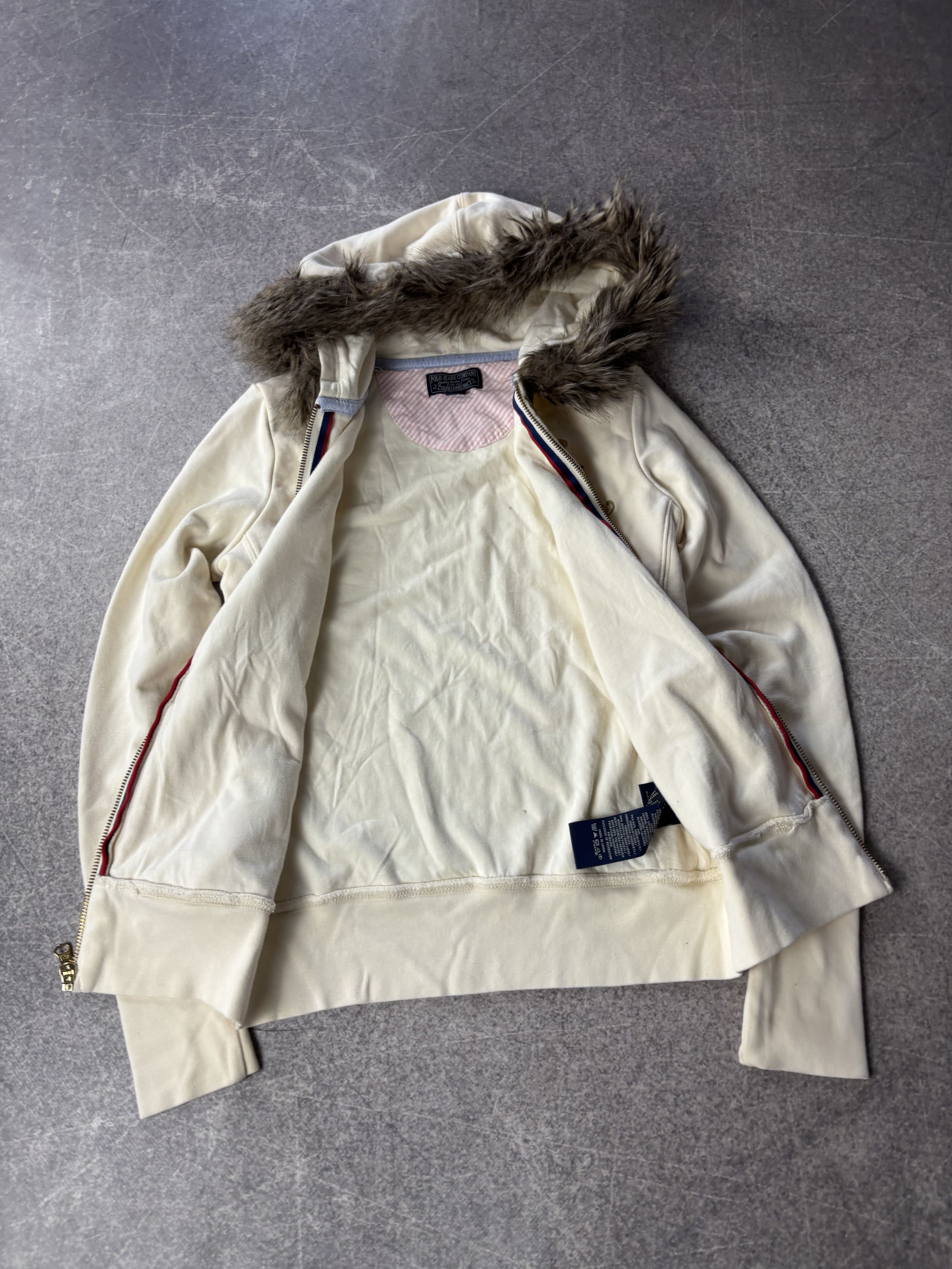 Polo Ralph Lauren Polo Ralph Lauren Flag USA Zipper Fur Hoodie LGB style Size US XS / EU 42 / 0 - 8 Thumbnail