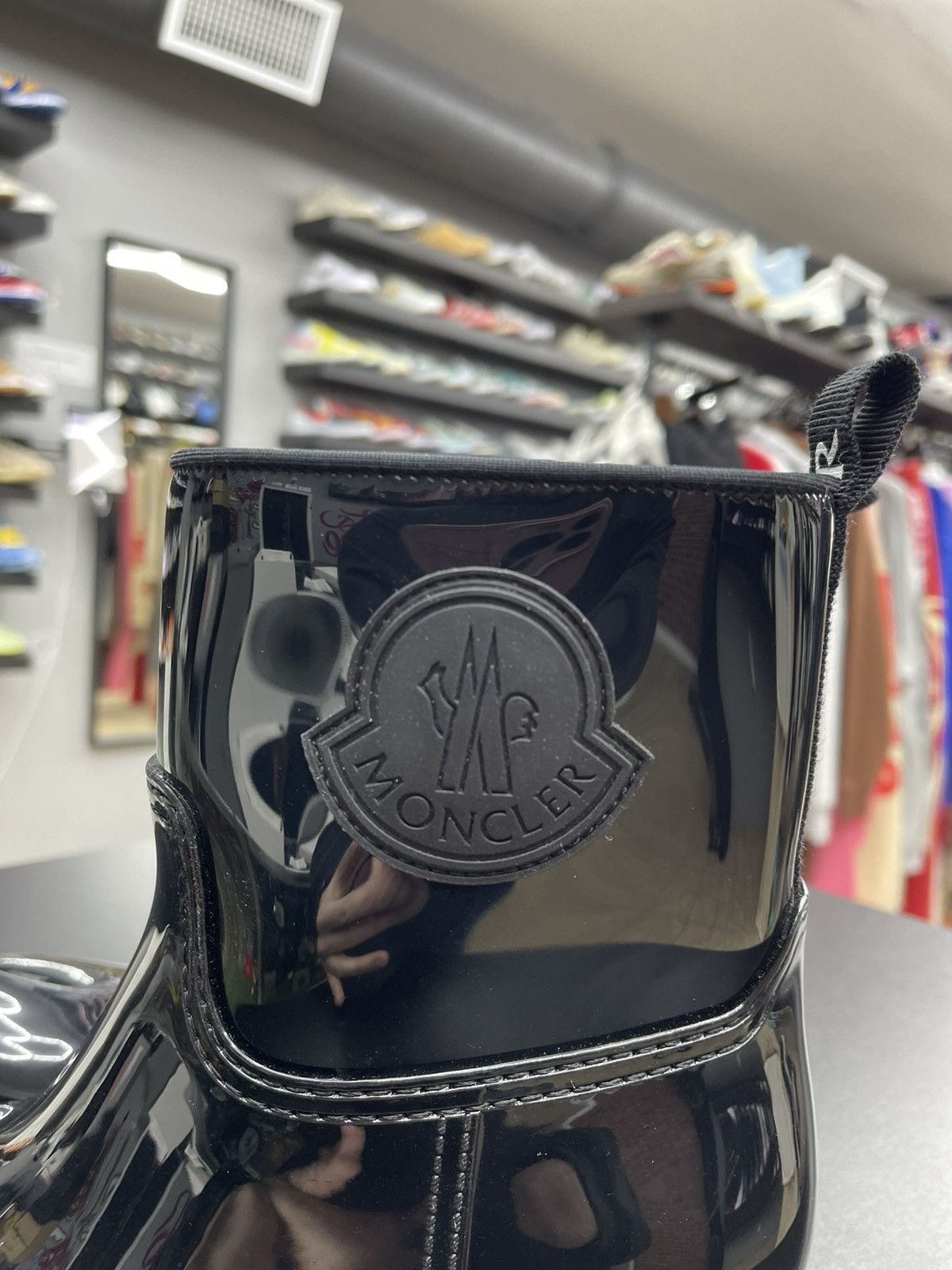 Moncler Size 8US/38EU - MONCLER Ginette Rubber Rain Boots Size US 8 / IT 38 - 5 Thumbnail