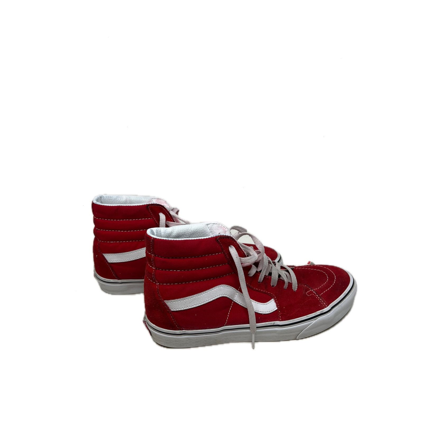 Vans VANS High Tops Red Suede Sneakers Mens 10.5 Size US 10.5 / EU 43-44 - 3 Thumbnail