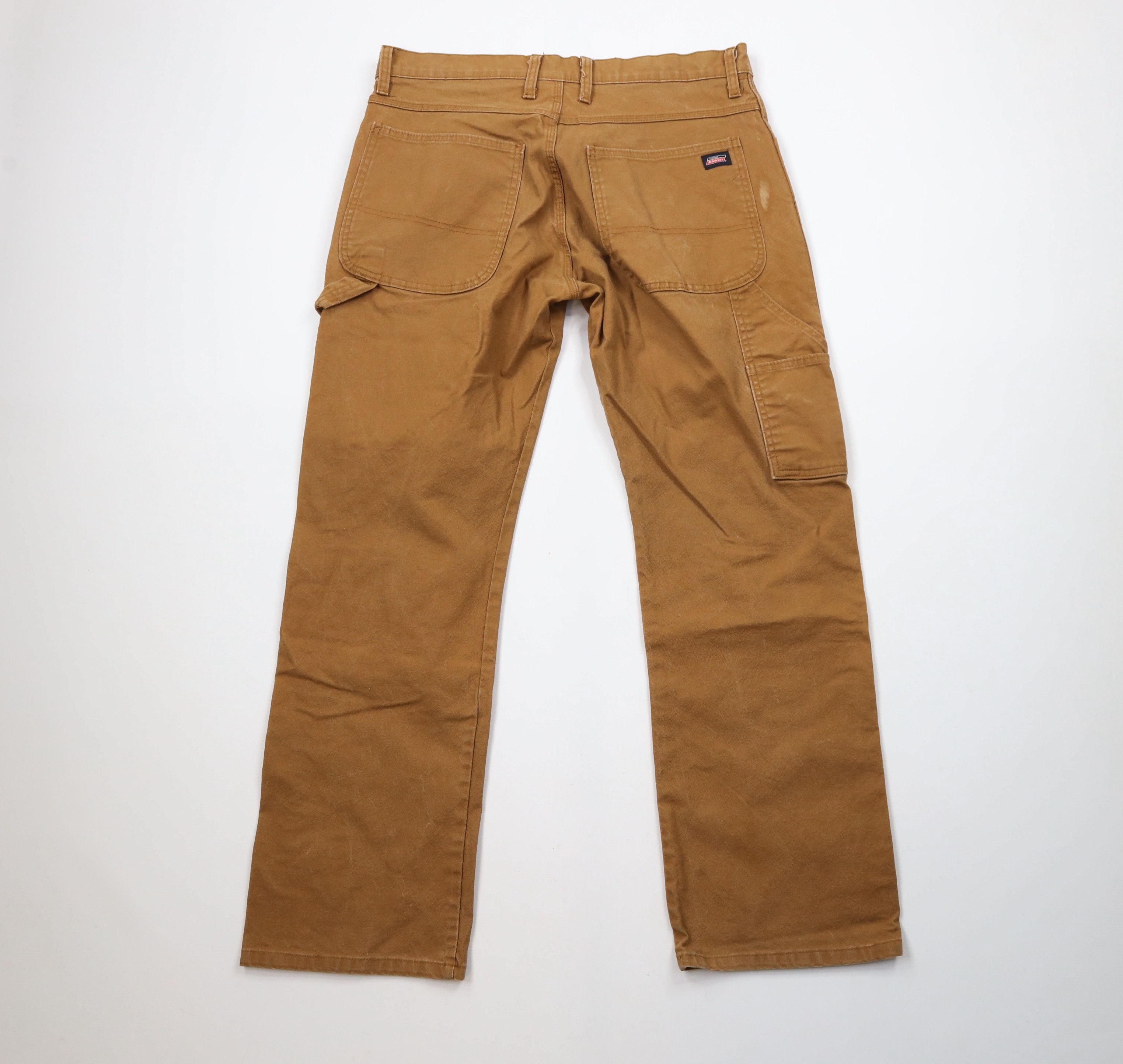 Dickies × Vintage Vintage Y2K Dickies Canvas Wide Leg Dungaree Pants Duck Size US 32 / EU 48 - 8 Thumbnail