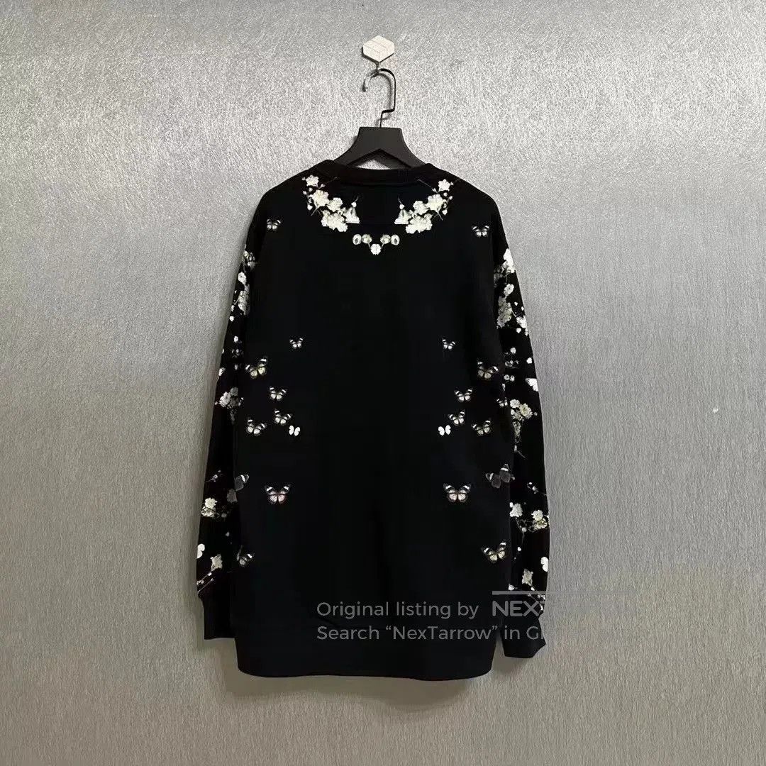 Givenchy givenchy floral print black sweatshirt. Size XS / US 0-2 / IT 36-38 - 2 Thumbnail