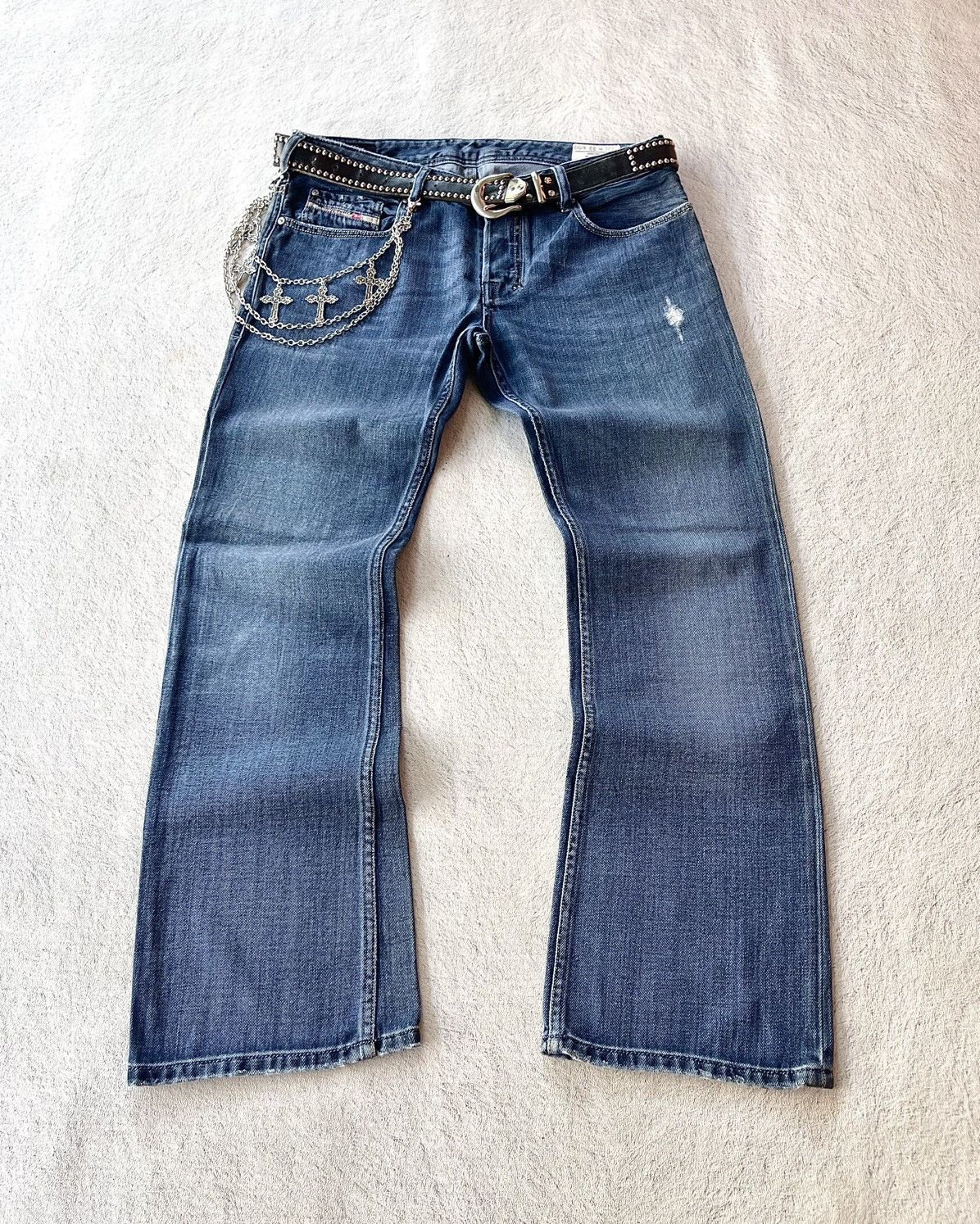 Diesel Diesel Zainty Boot Cut Flared Size US 33 - 1 Thumbnail