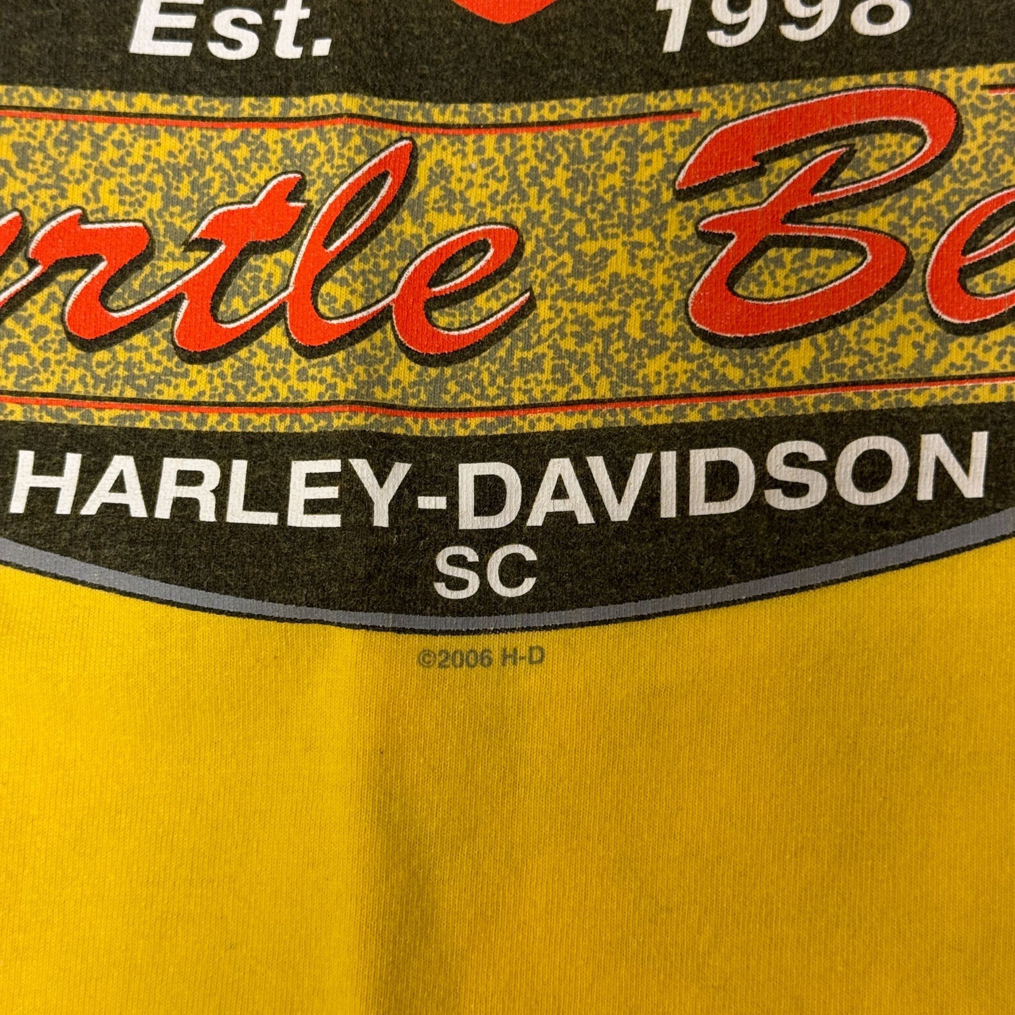 Harley Davidson H-D Myrtle Beach PARROT Cruisin The Coast Biker Muscle Shirt Size US XL / EU 56 / 4 - 8 Thumbnail