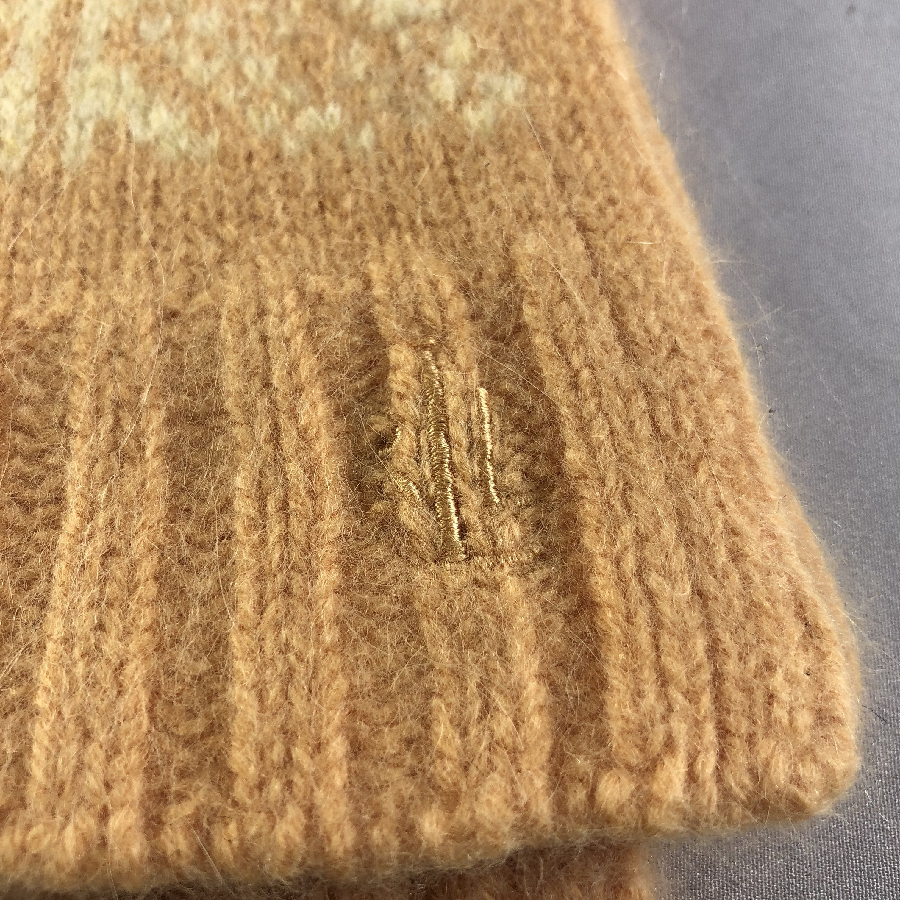 Lauren Ralph Lauren Lauren Ralph Lauren Wool Scarf Muffler V1659 Size ONE SIZE - 3 Thumbnail