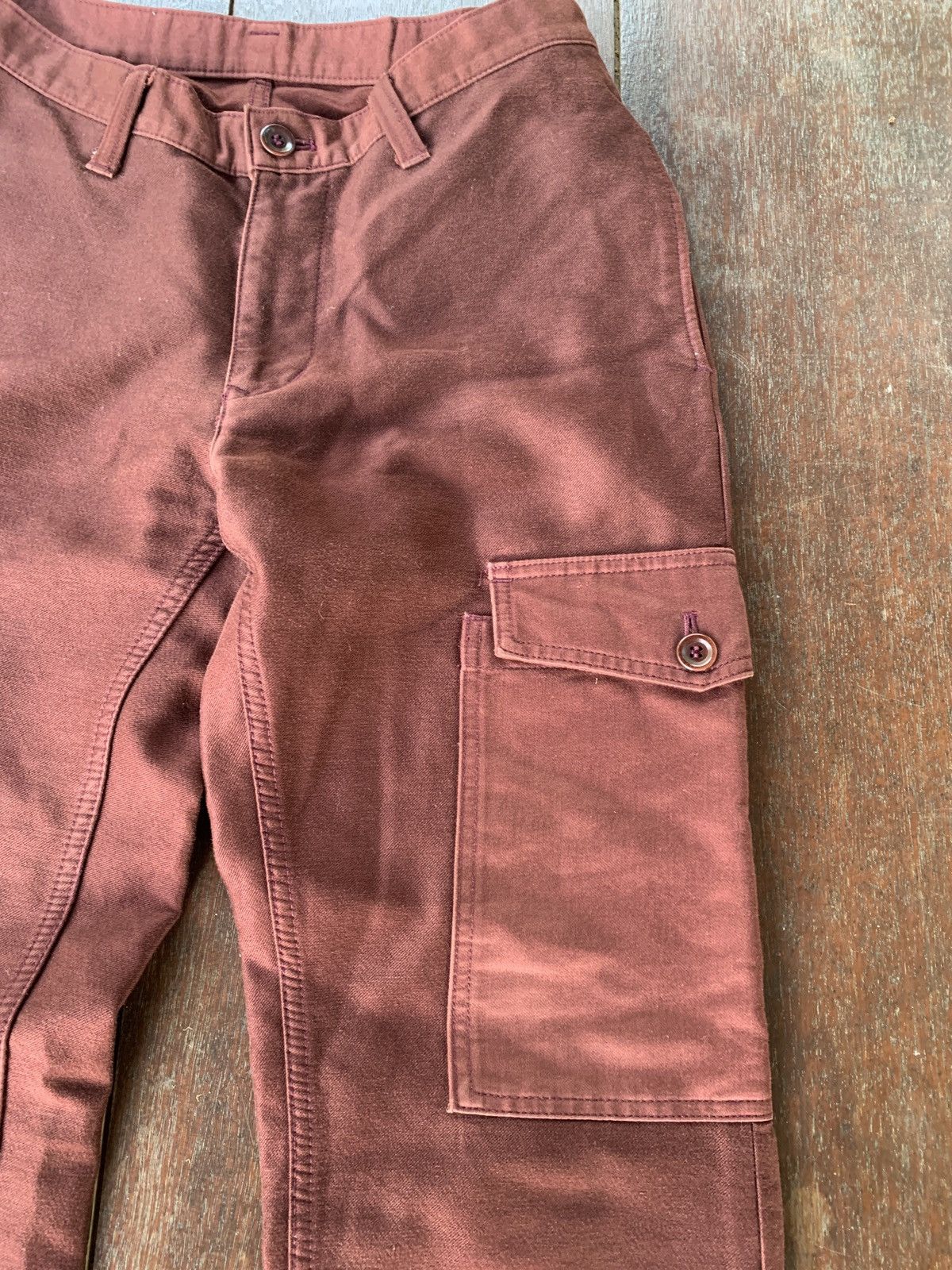 ADAM ET ROPE Adam Et Rope Japan brown cargo pants Size US 32 / EU 48 - 5 Thumbnail
