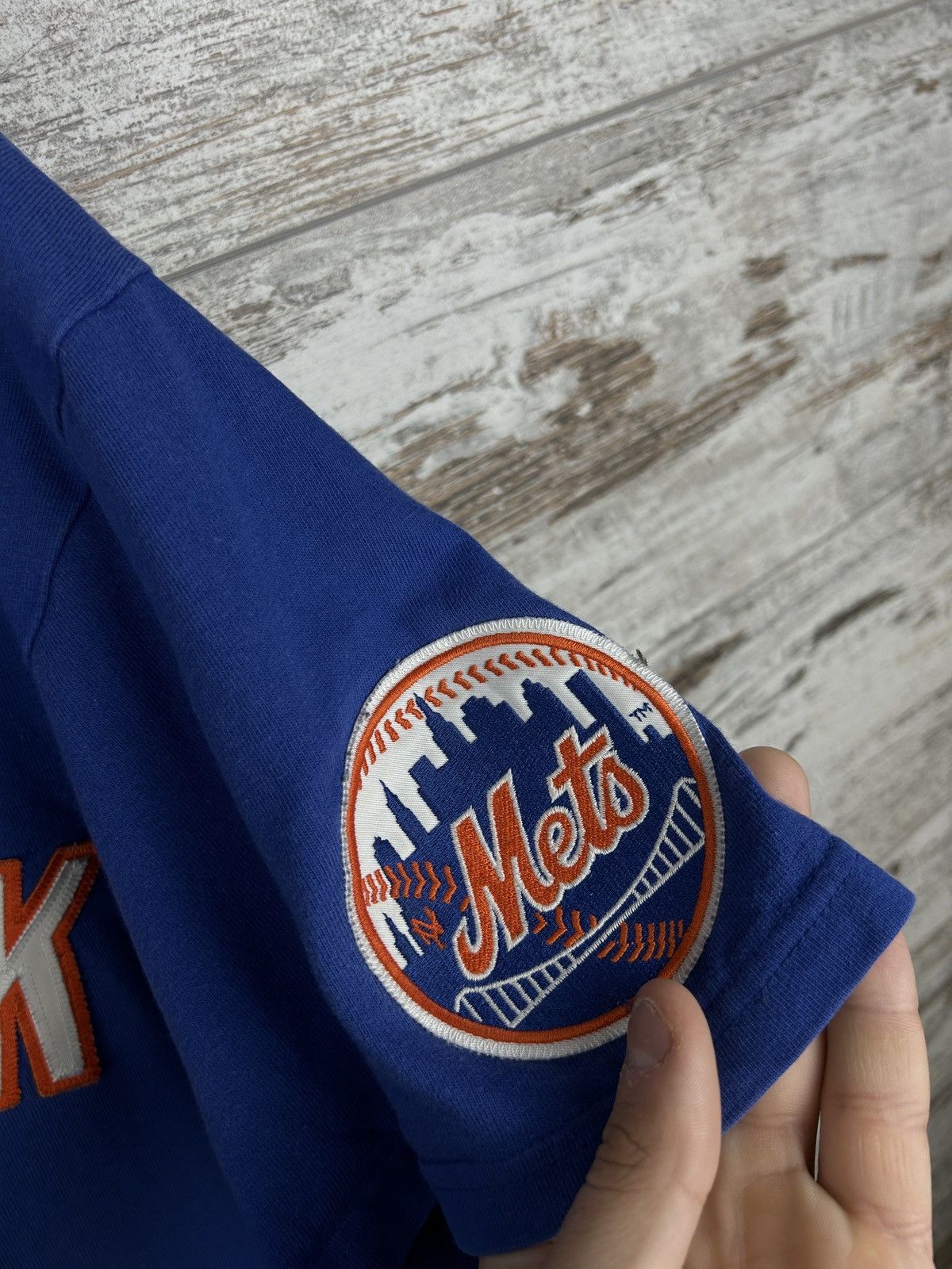 MLB Mens Vintage Nike New York T Shirt big logo y2k MLB mets 90s Size US M / EU 48-50 / 2 - 5 Thumbnail