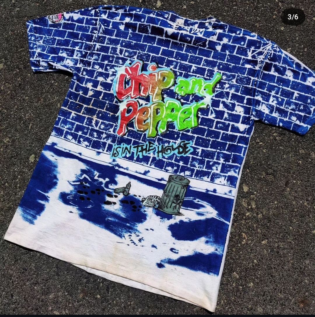 image of Chip Foster x Chip Pepper Vintage Chip & Pepper Wetwear 1990's ( XL 23.5/ 33 ) in Blue, Men's
