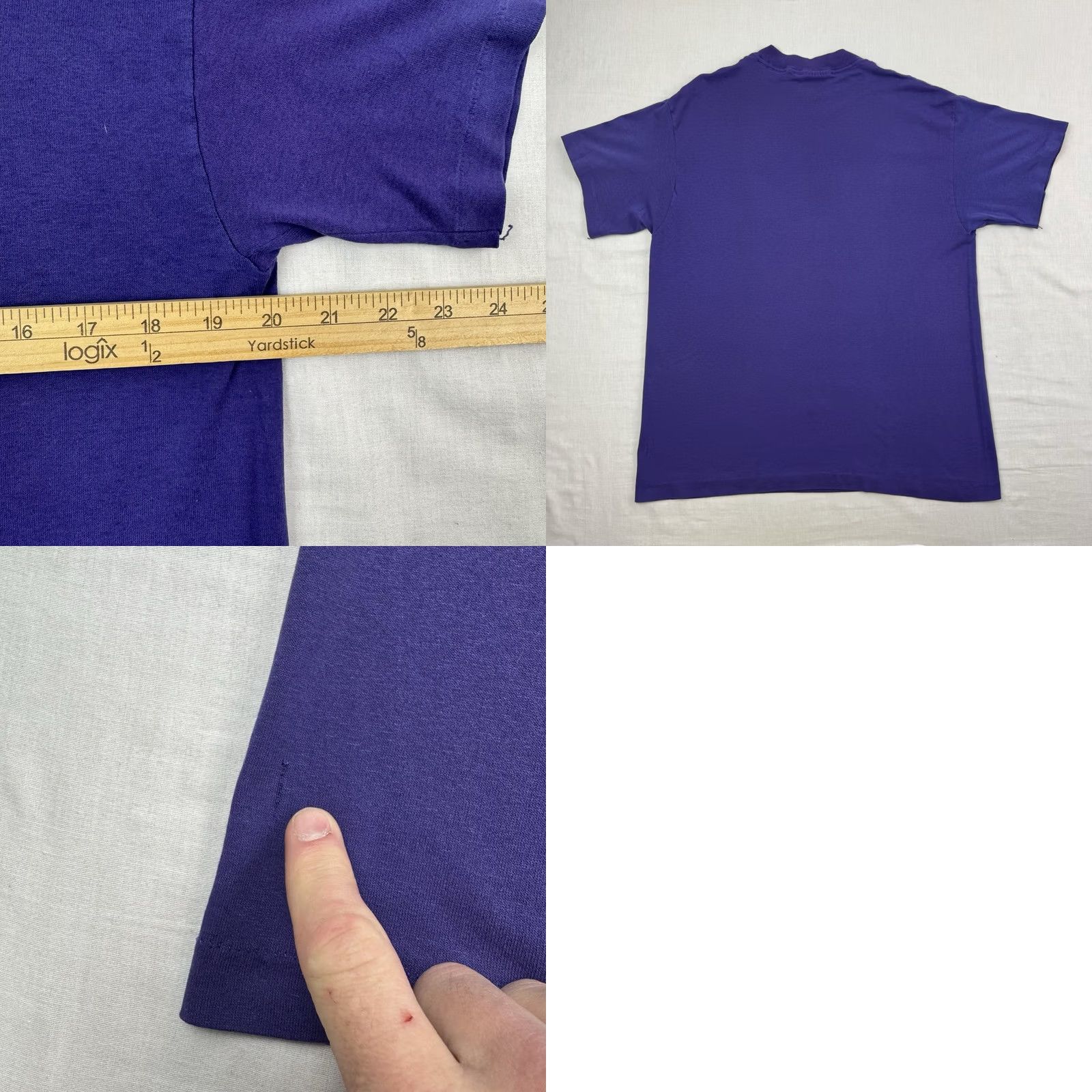 Vintage VINTAGE Kentucky Derby T Shirt Derby 119 Horse Racing 1993 USA 90s Mens L Purple Cotton Polyester Crew Neck Short Sleeve Trench USA Horse 90s Size US L / EU 52-54 / 3 - 9 Thumbnail