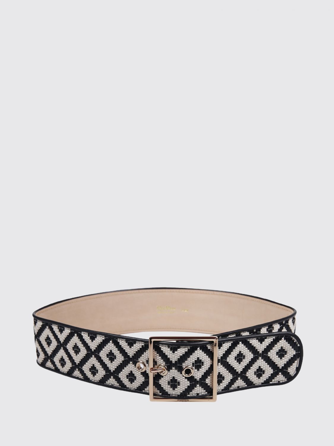 Max Mara Max Mara Belt Woman Black Size ONE SIZE - 1 Thumbnail